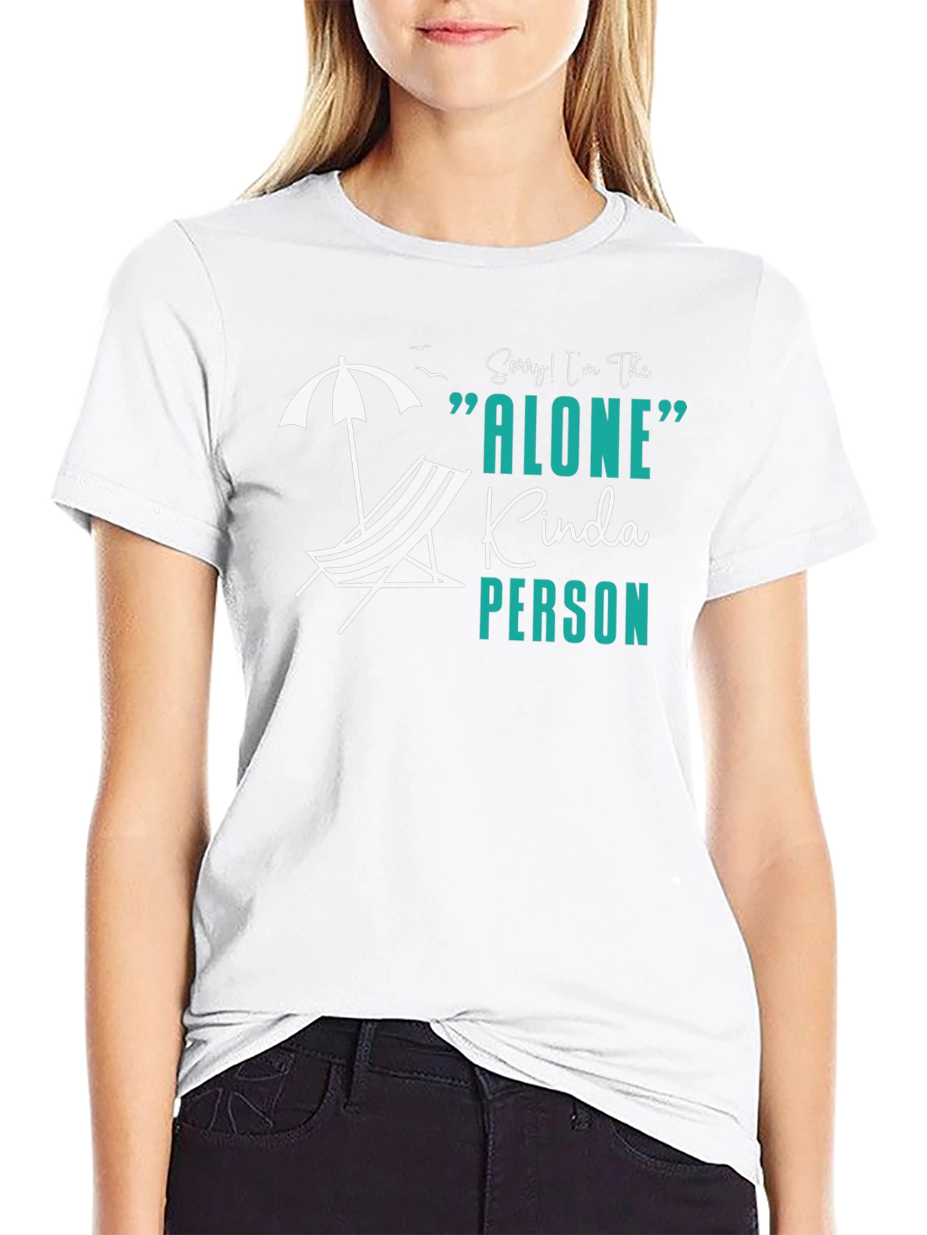 Alone Kinda Person Graphic Tee