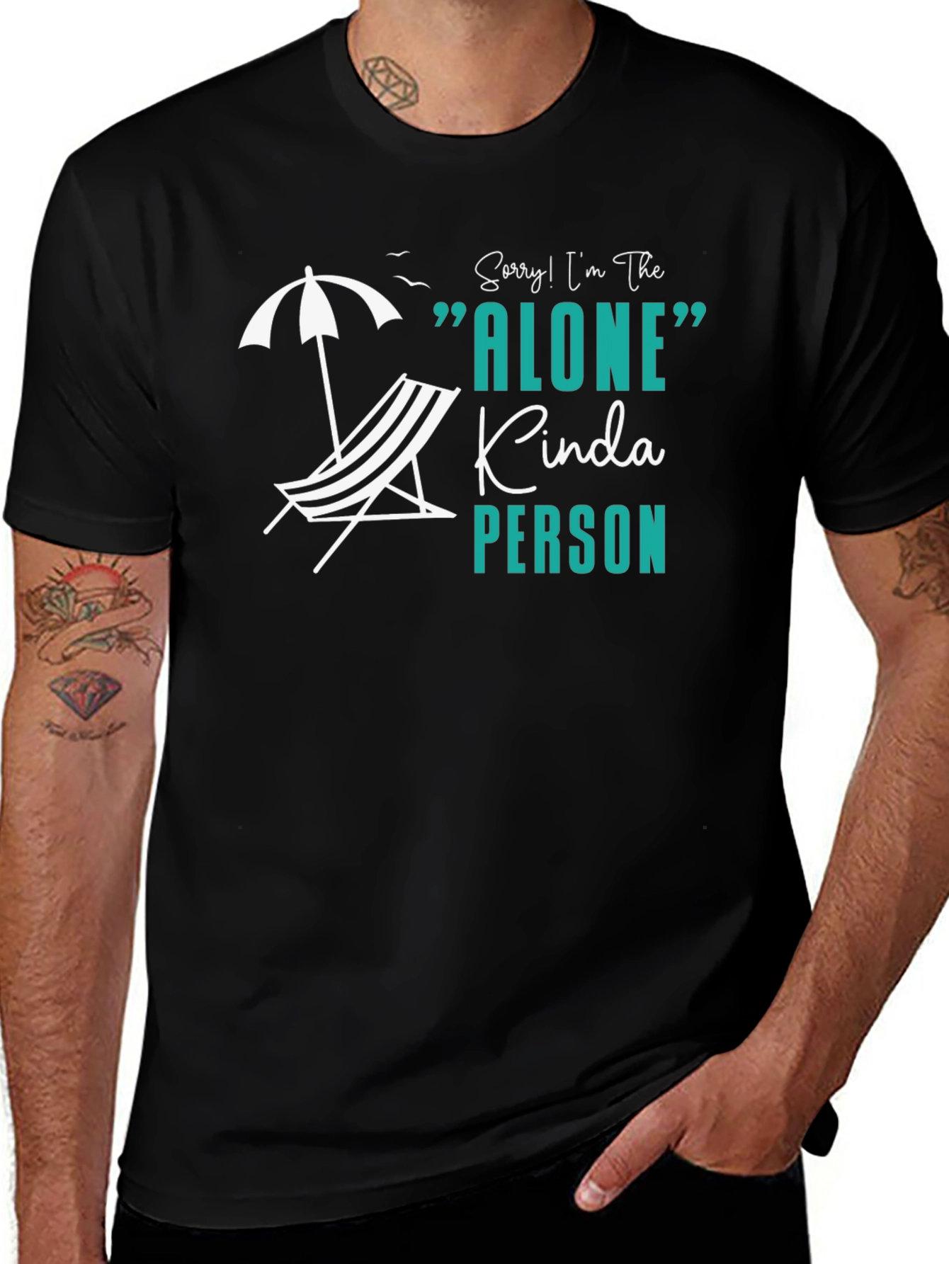 Alone Kinda Person Graphic Tee