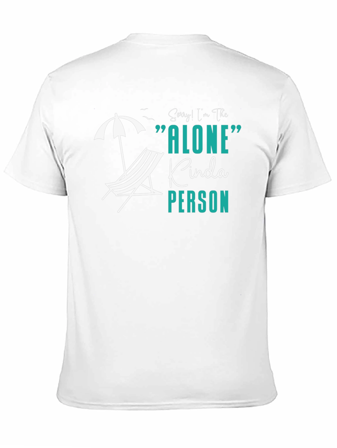 Alone Kinda Person Graphic Tee