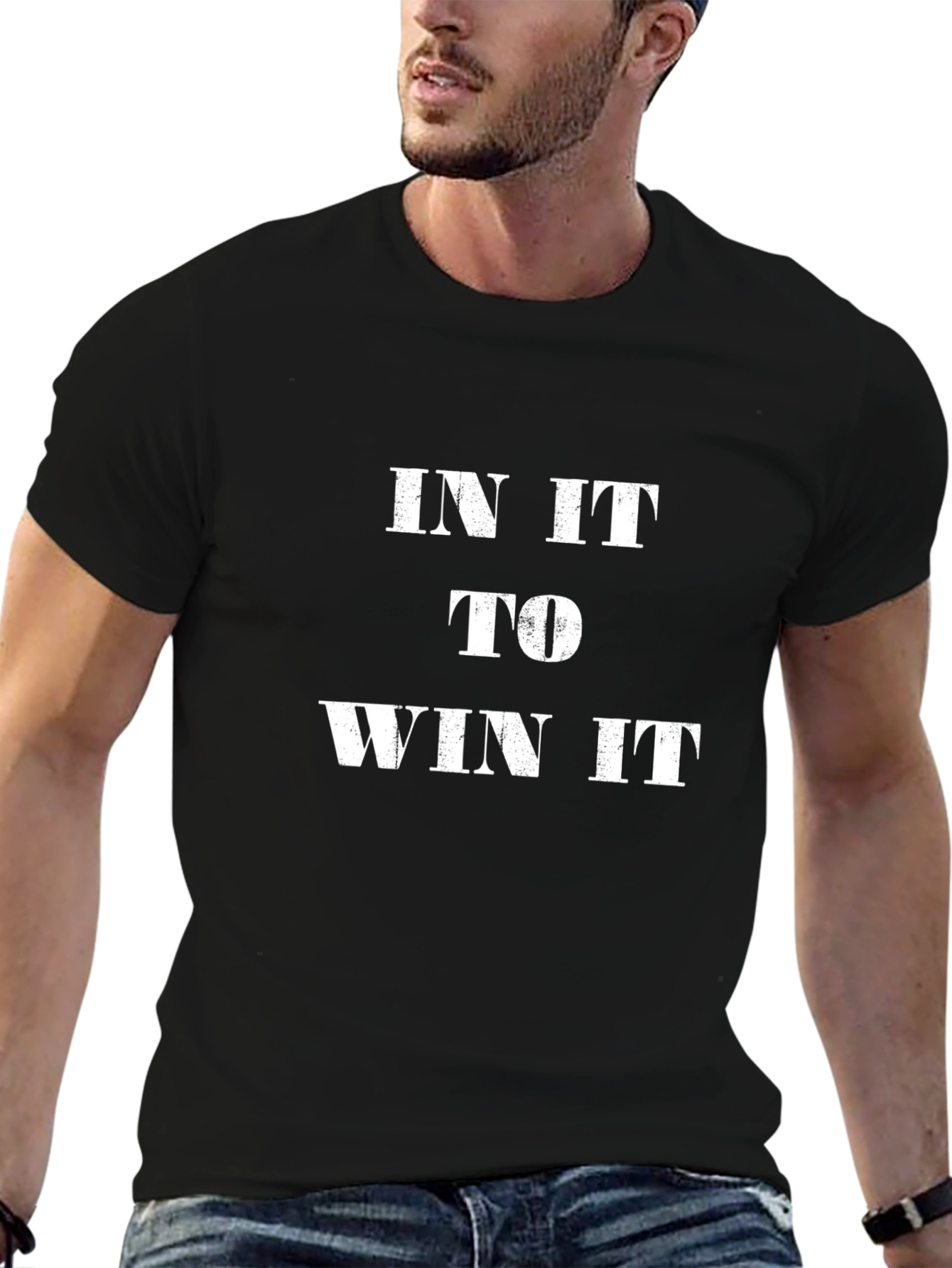 In It To Win It T-Shirt - Black