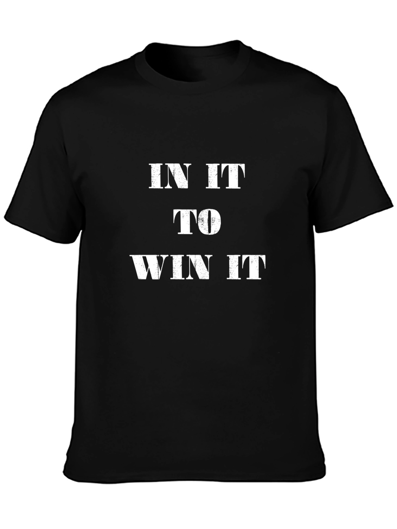 In It To Win It T-Shirt - Black