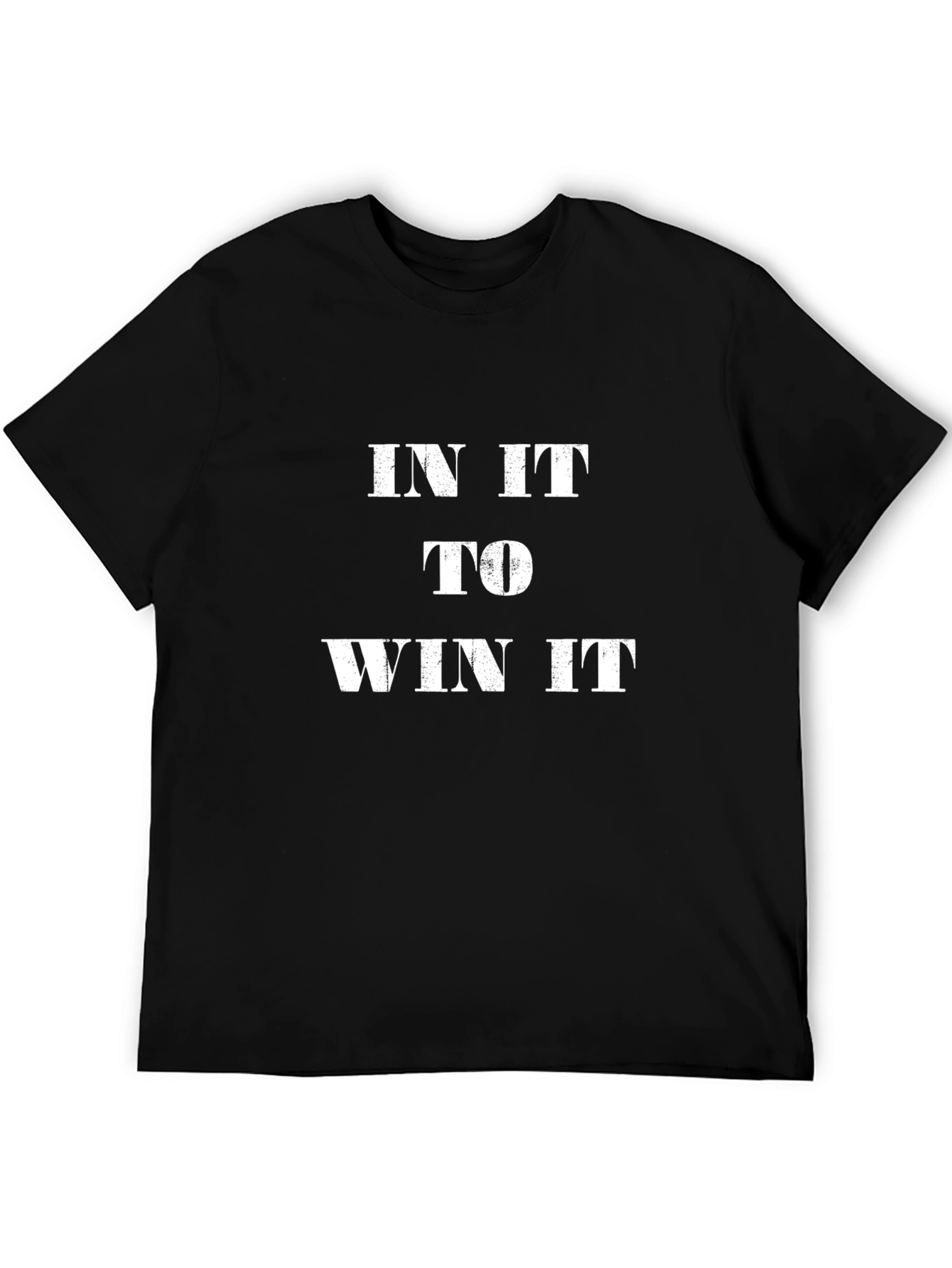 In It To Win It T-Shirt - Black