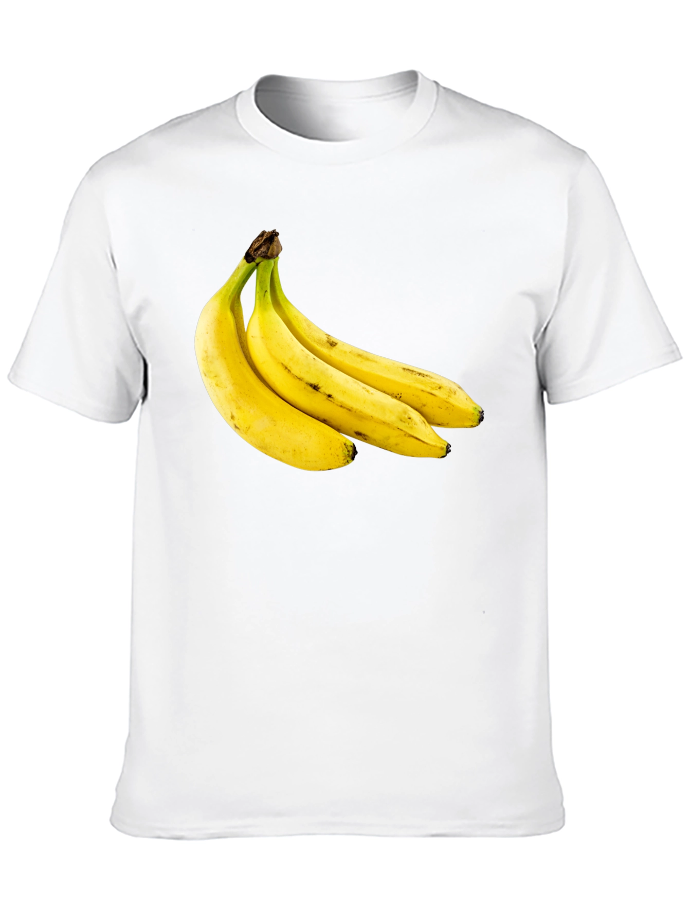 Banana Bunch Graphic Black T-Shirt
