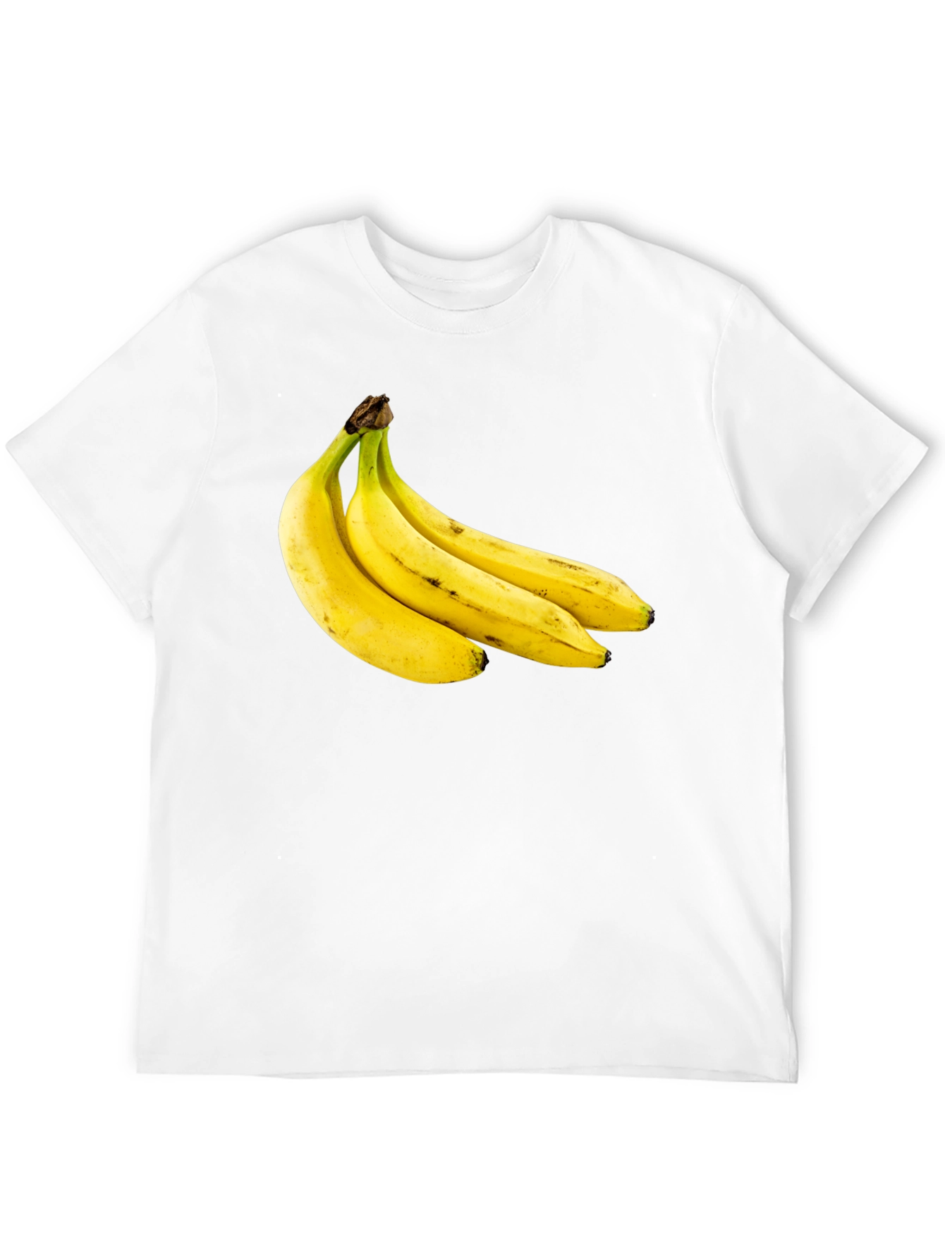 Banana Bunch Graphic Black T-Shirt