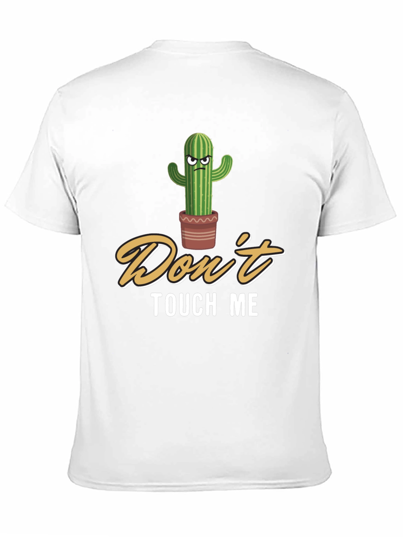 Dont Touch Me Cactus Graphic T-Shirt