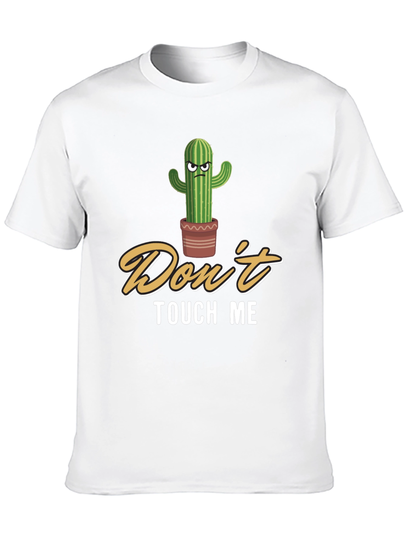 Dont Touch Me Cactus Graphic T-Shirt
