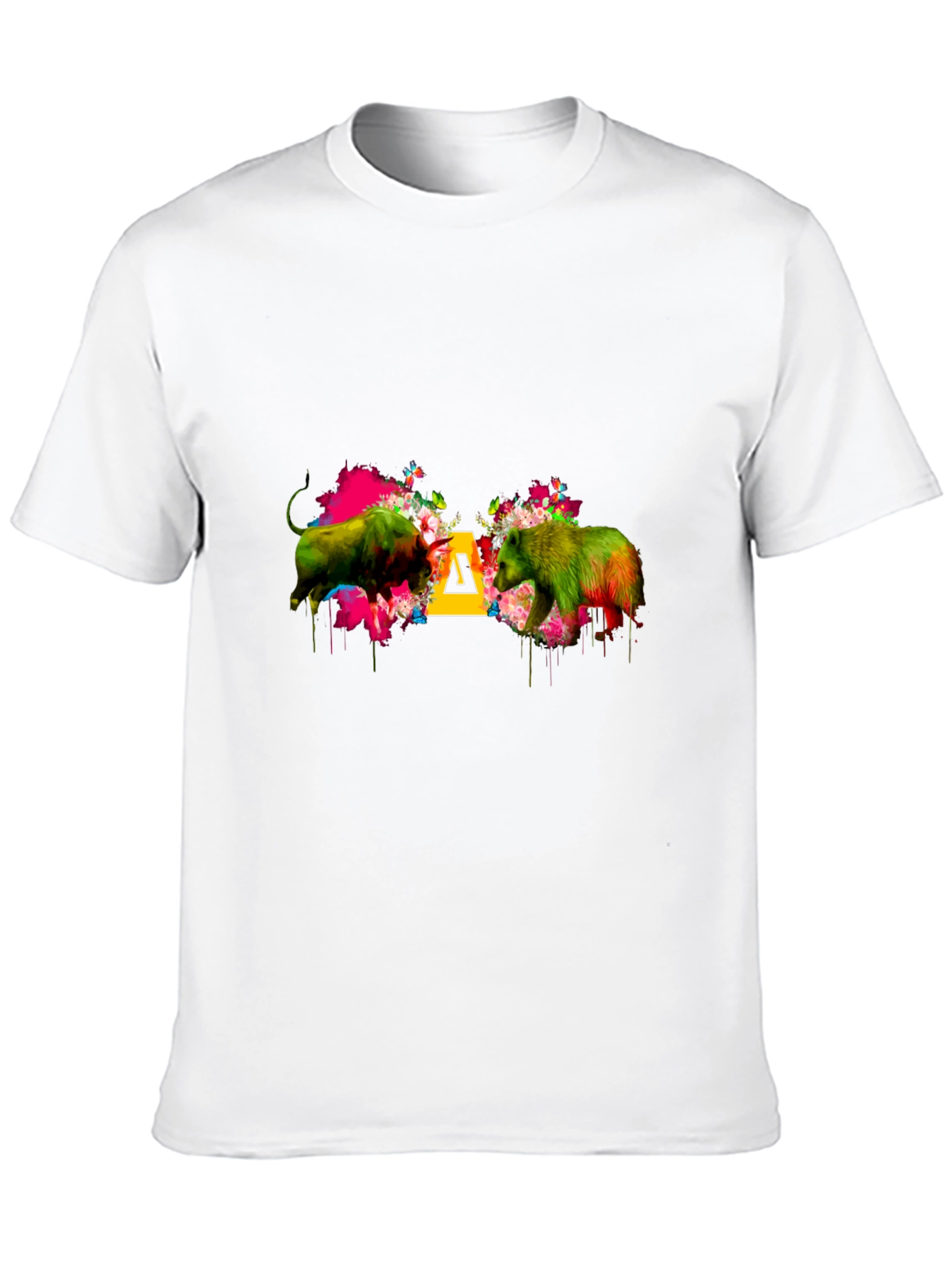 Bull vs Bear Graphic Tee