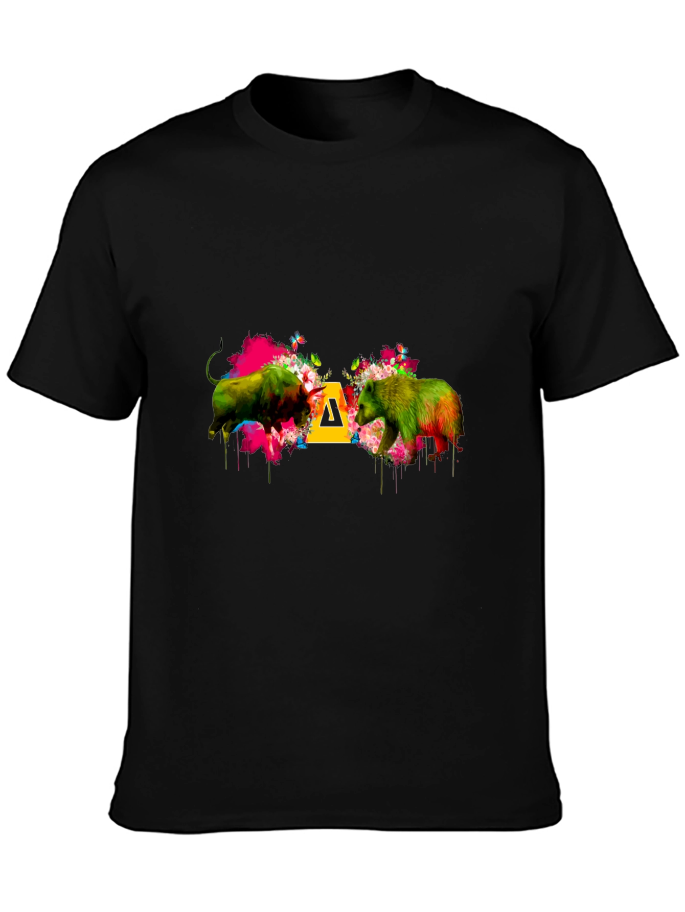 Bull vs Bear Graphic Tee