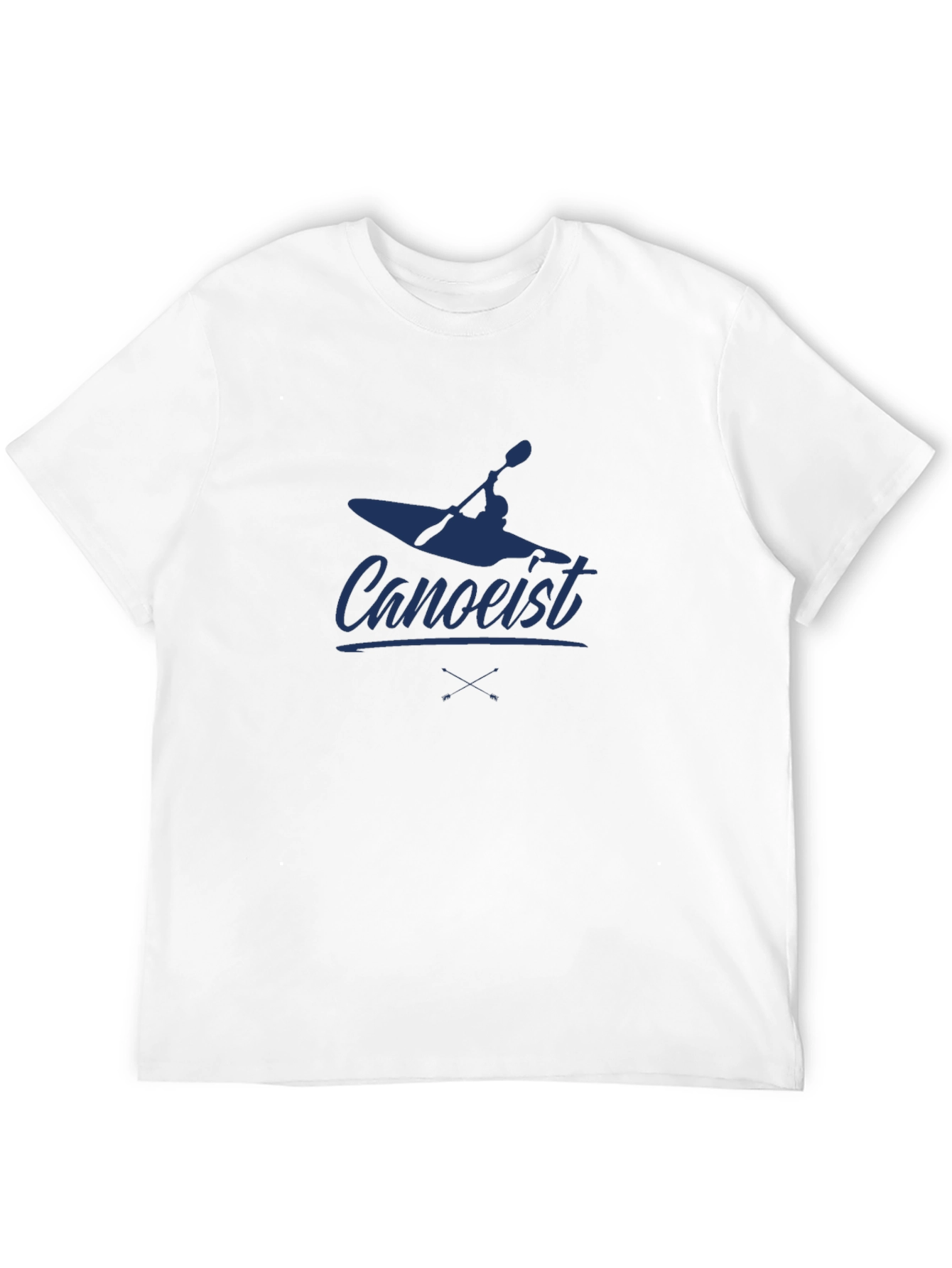 Canoeist Graphic Tee - Paddling Adventure T-Shirt