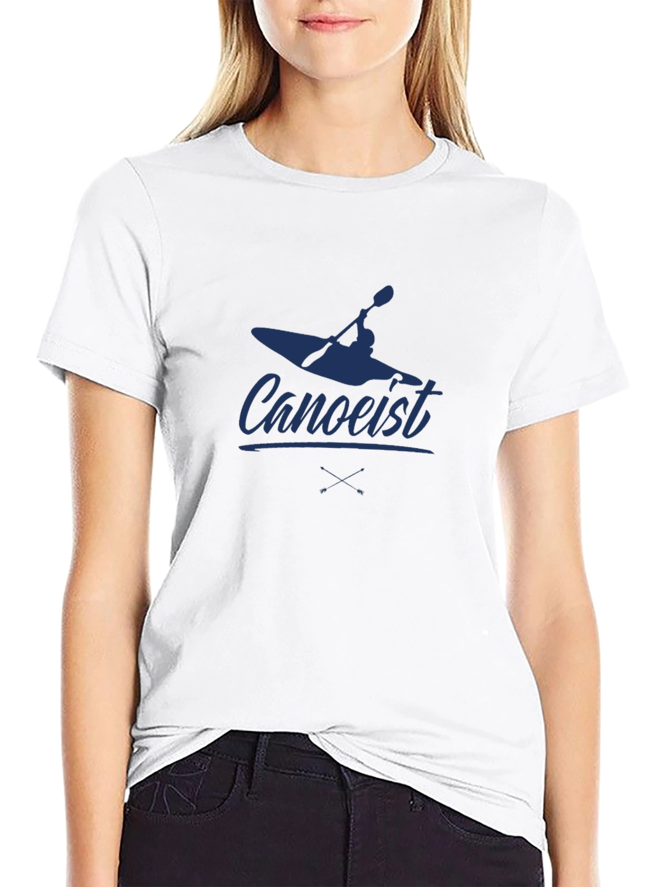 Canoeist Graphic Tee - Paddling Adventure T-Shirt