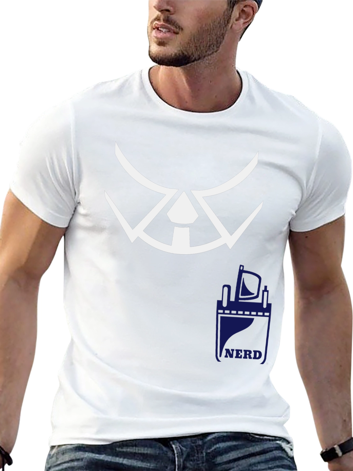 Nerd Pocket Print T-Shirt