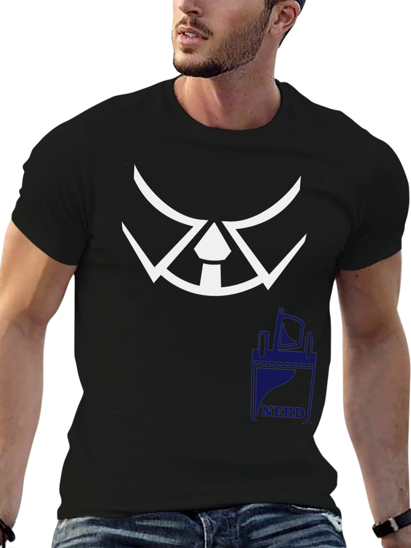 Nerd Pocket Print T-Shirt