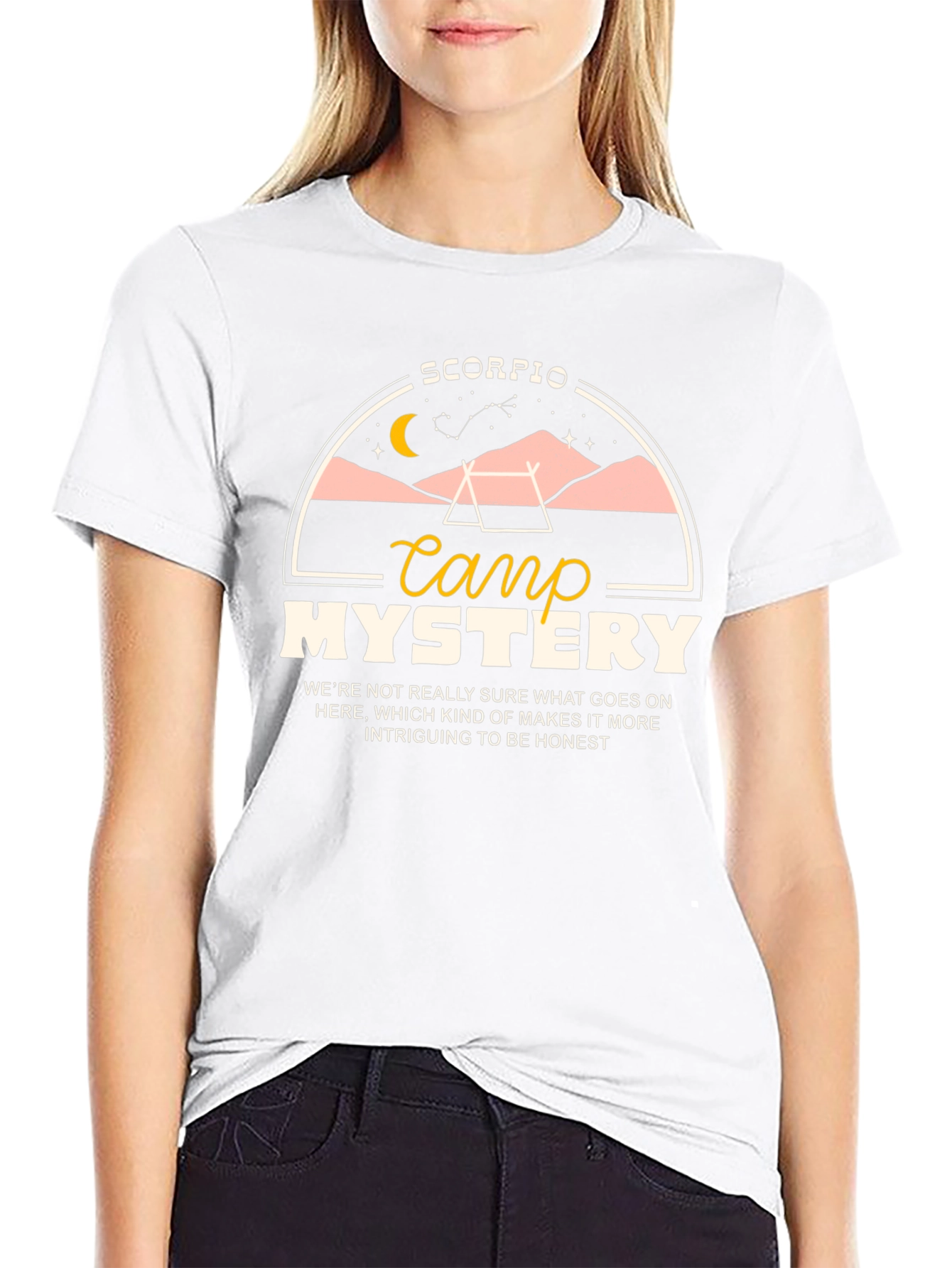 Scorpio Camp Mystery Graphic T-Shirt