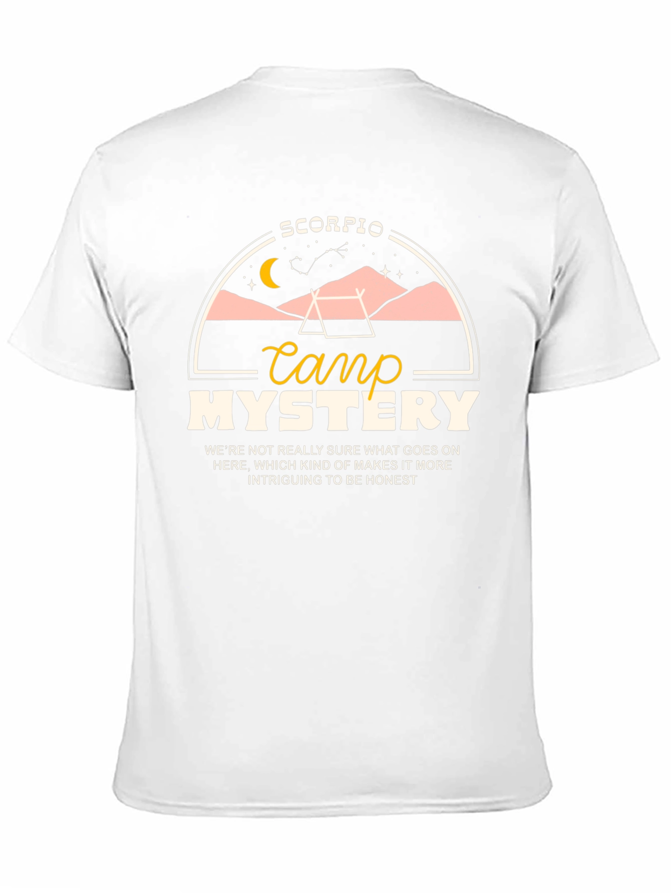 Scorpio Camp Mystery Graphic T-Shirt