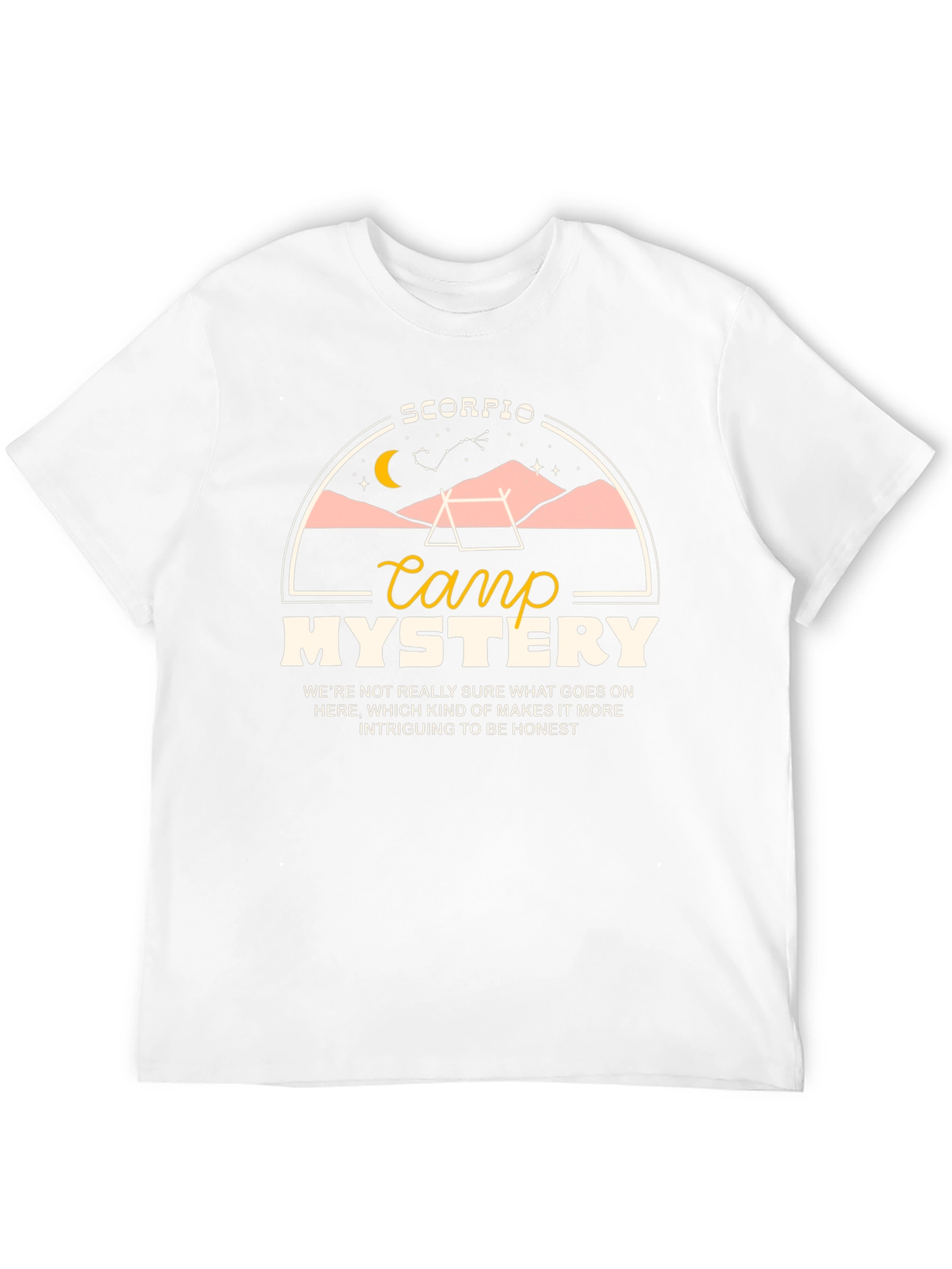 Scorpio Camp Mystery Graphic T-Shirt