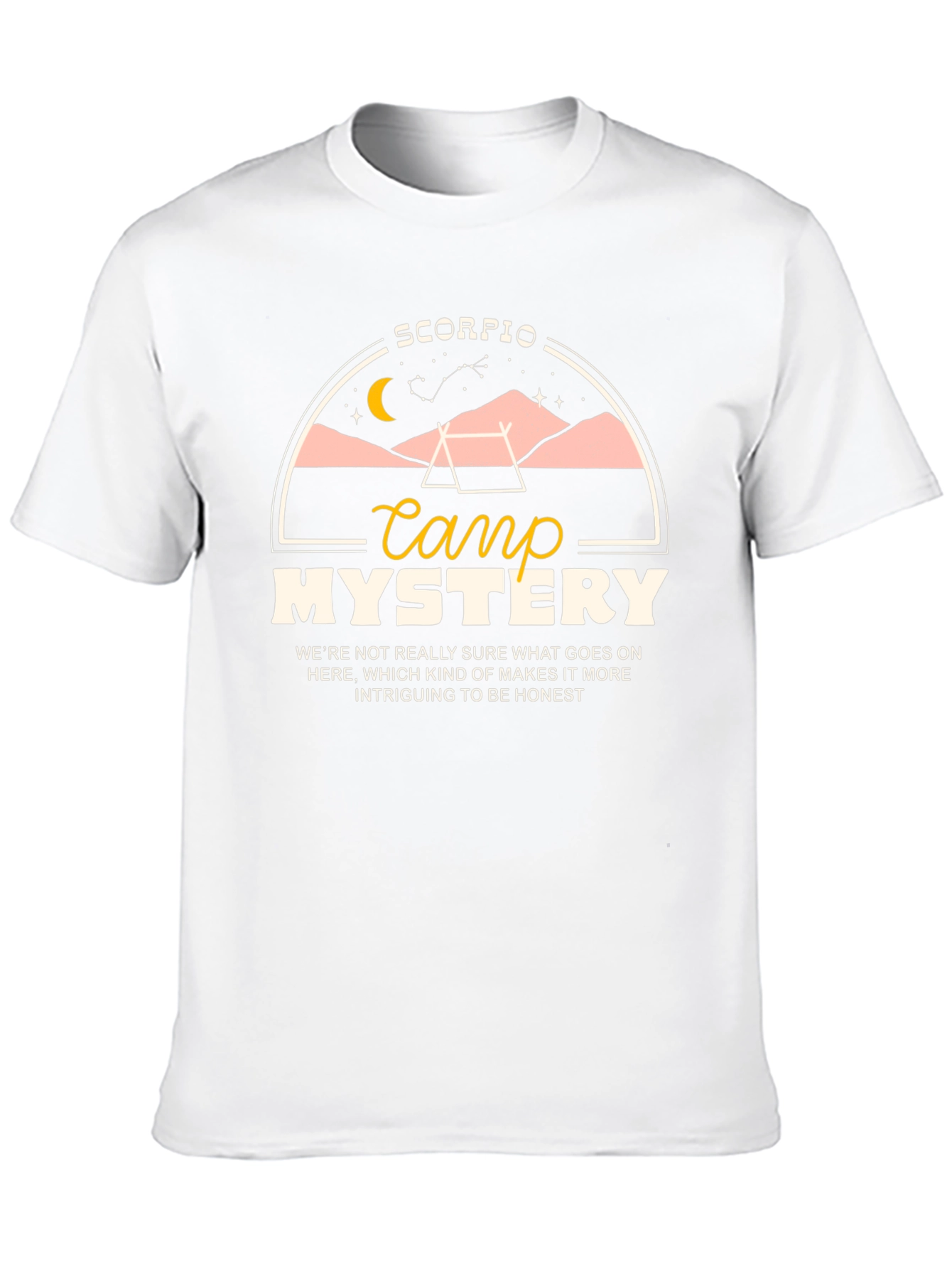 Scorpio Camp Mystery Graphic T-Shirt