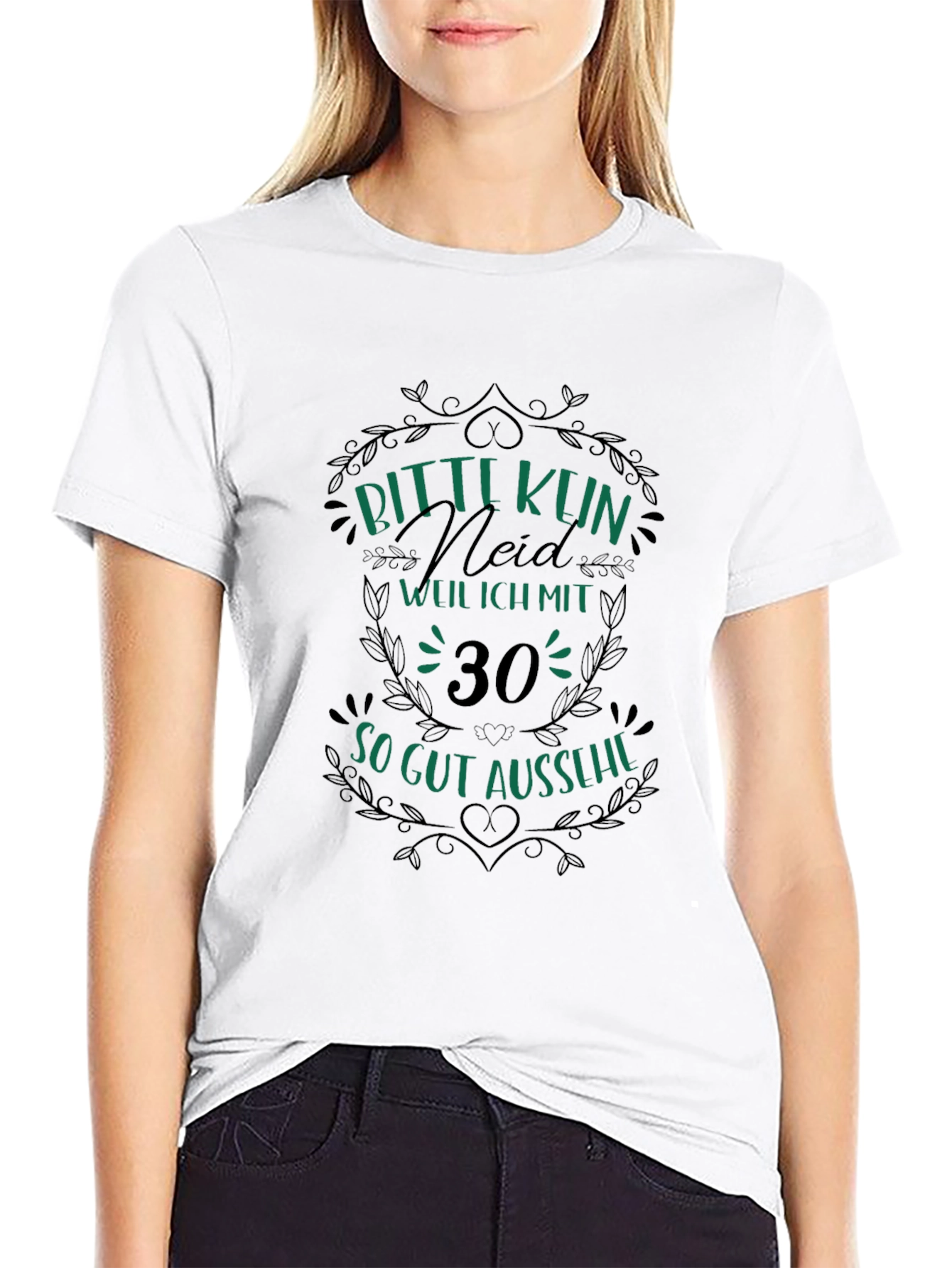 Funny 30th Birthday T-Shirt - Bitte Kein Neid