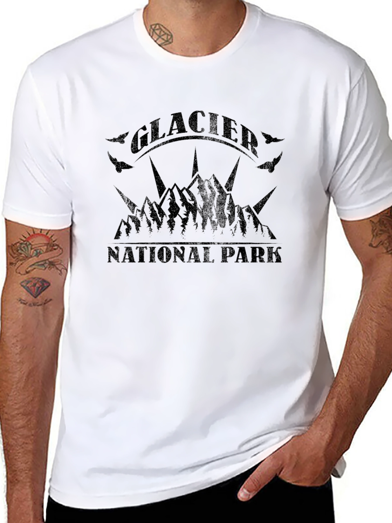 Glacier National Park Graphic Tee