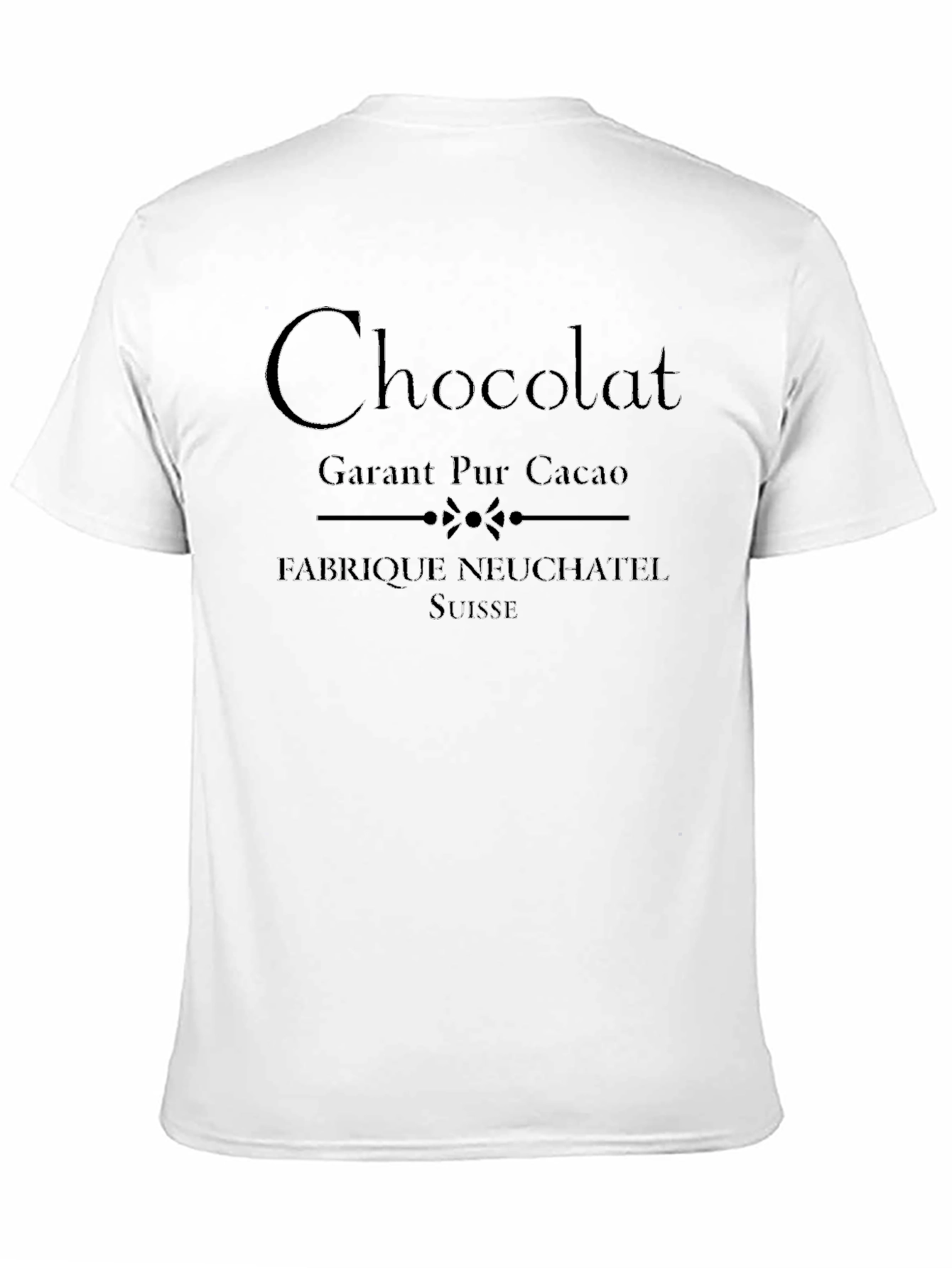 Chocolat T-Shirt - Garanti Pur Cacao