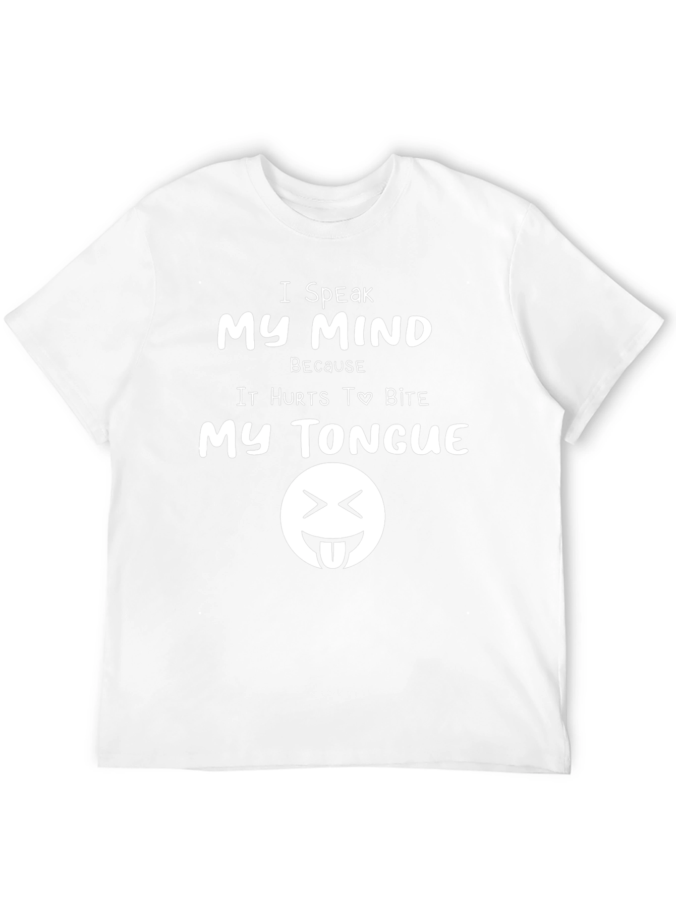 Speak My Mind Black T-Shirt