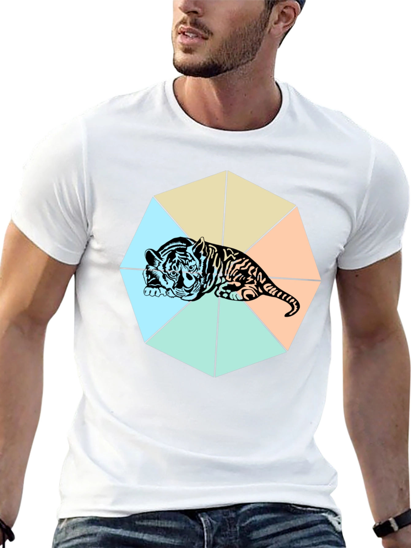 Tiger Graphic T-Shirt - Bold Design