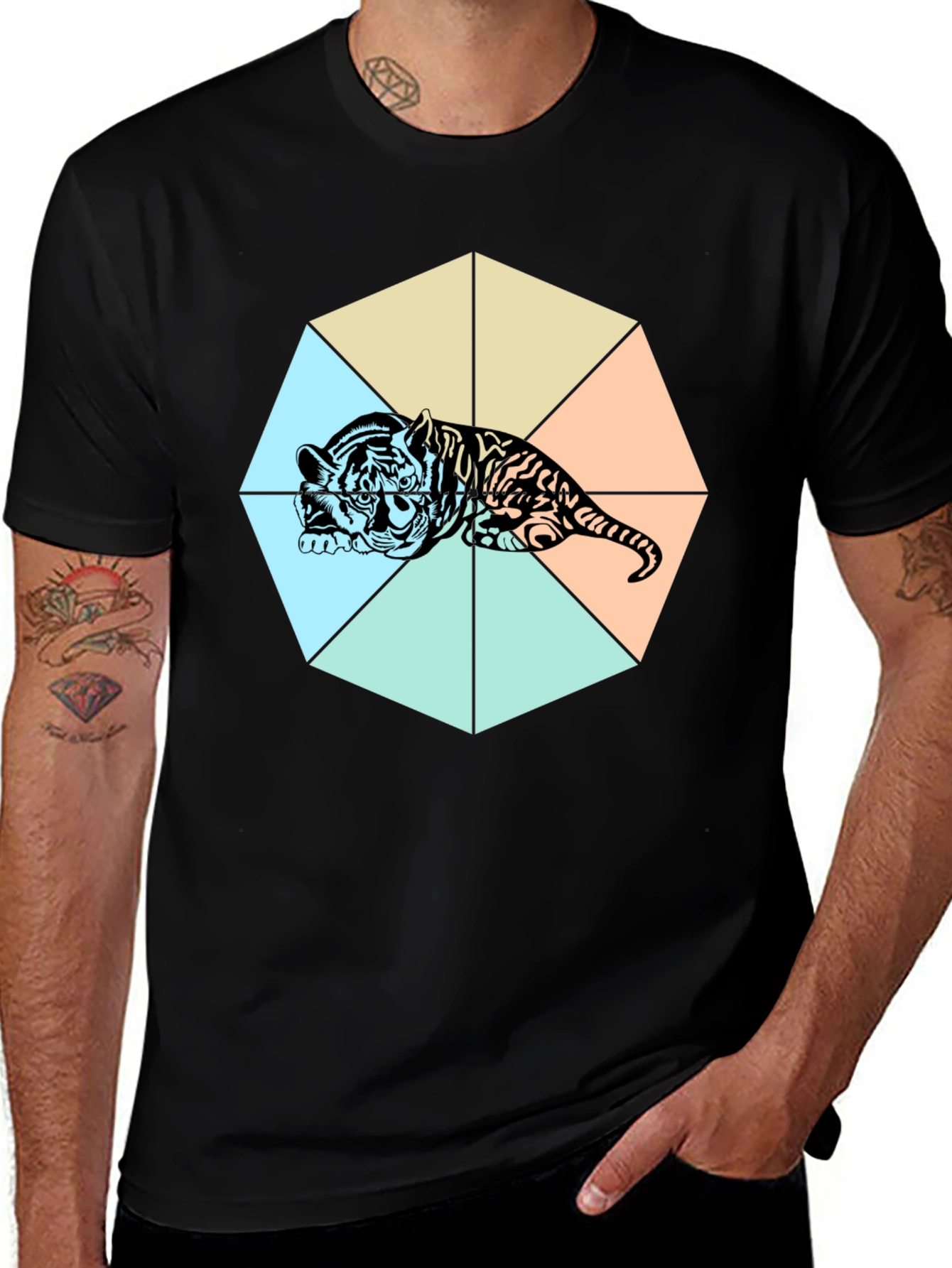 Tiger Graphic T-Shirt - Bold Design