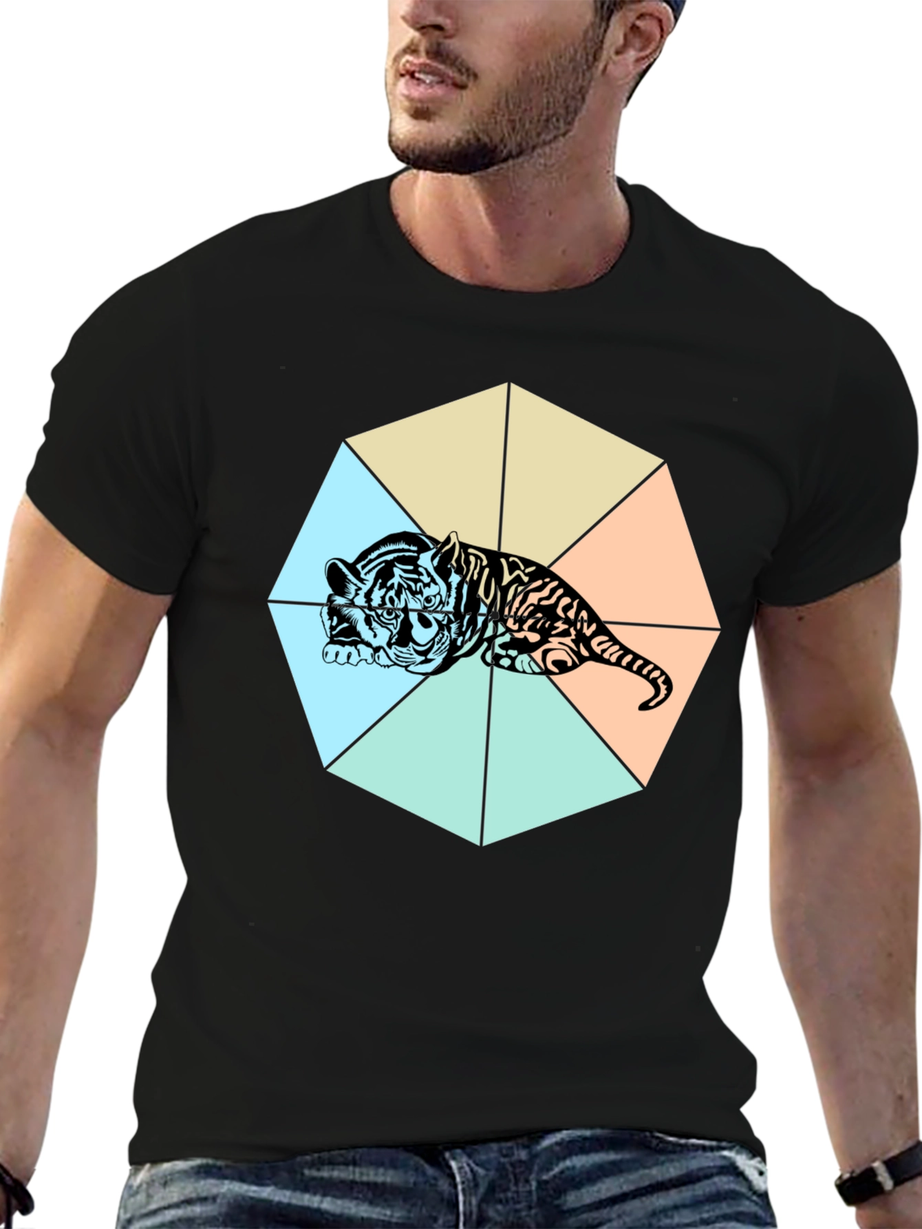 Tiger Graphic T-Shirt - Bold Design