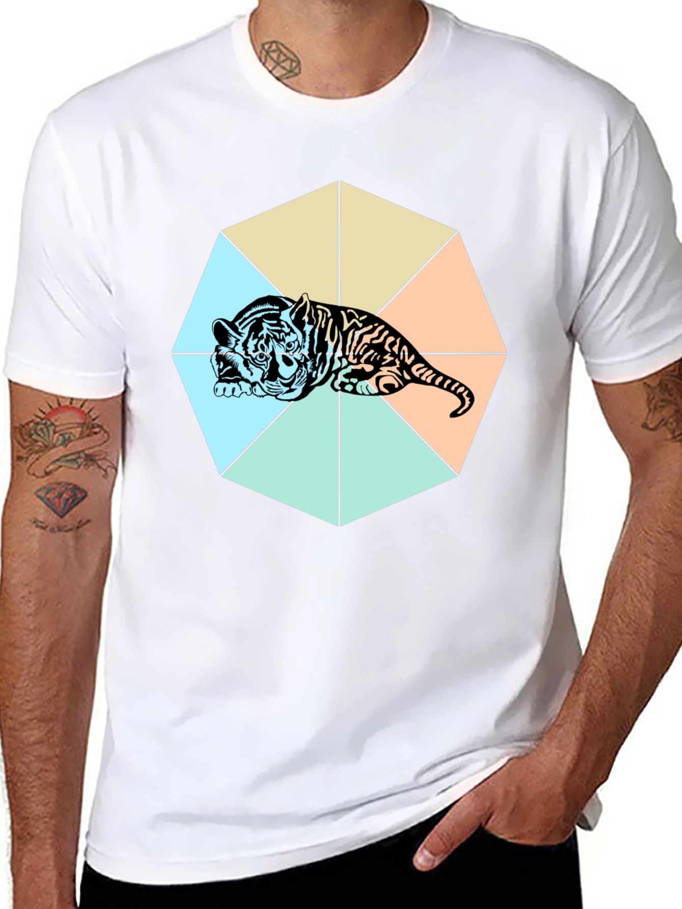 Tiger Graphic T-Shirt - Bold Design