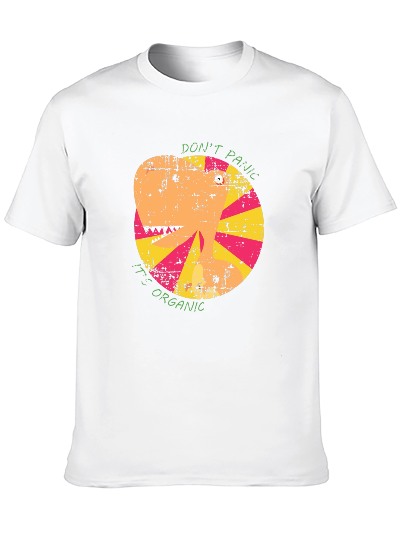 Organic Funny T-Shirt: Dont Panic!