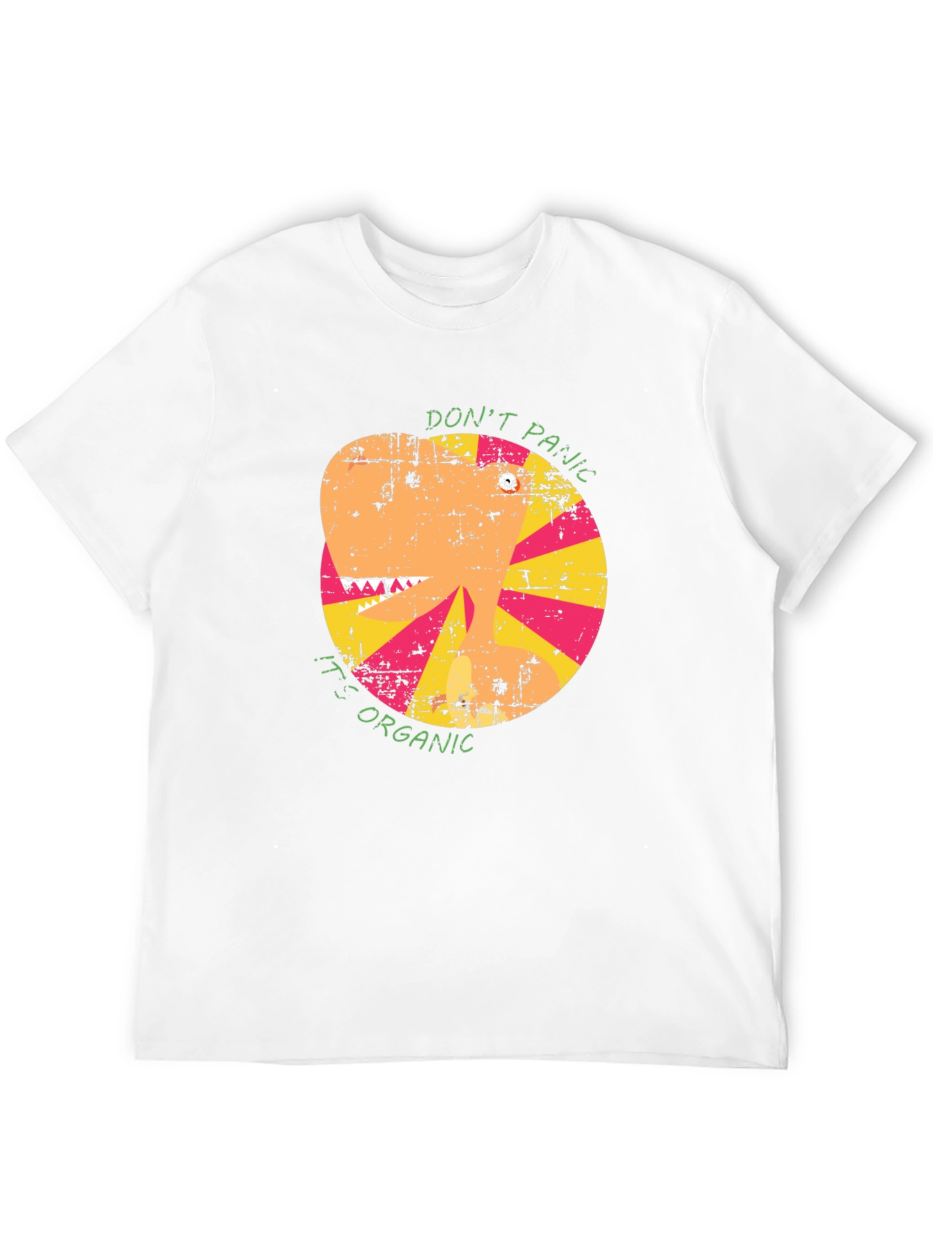 Organic Funny T-Shirt: Dont Panic!