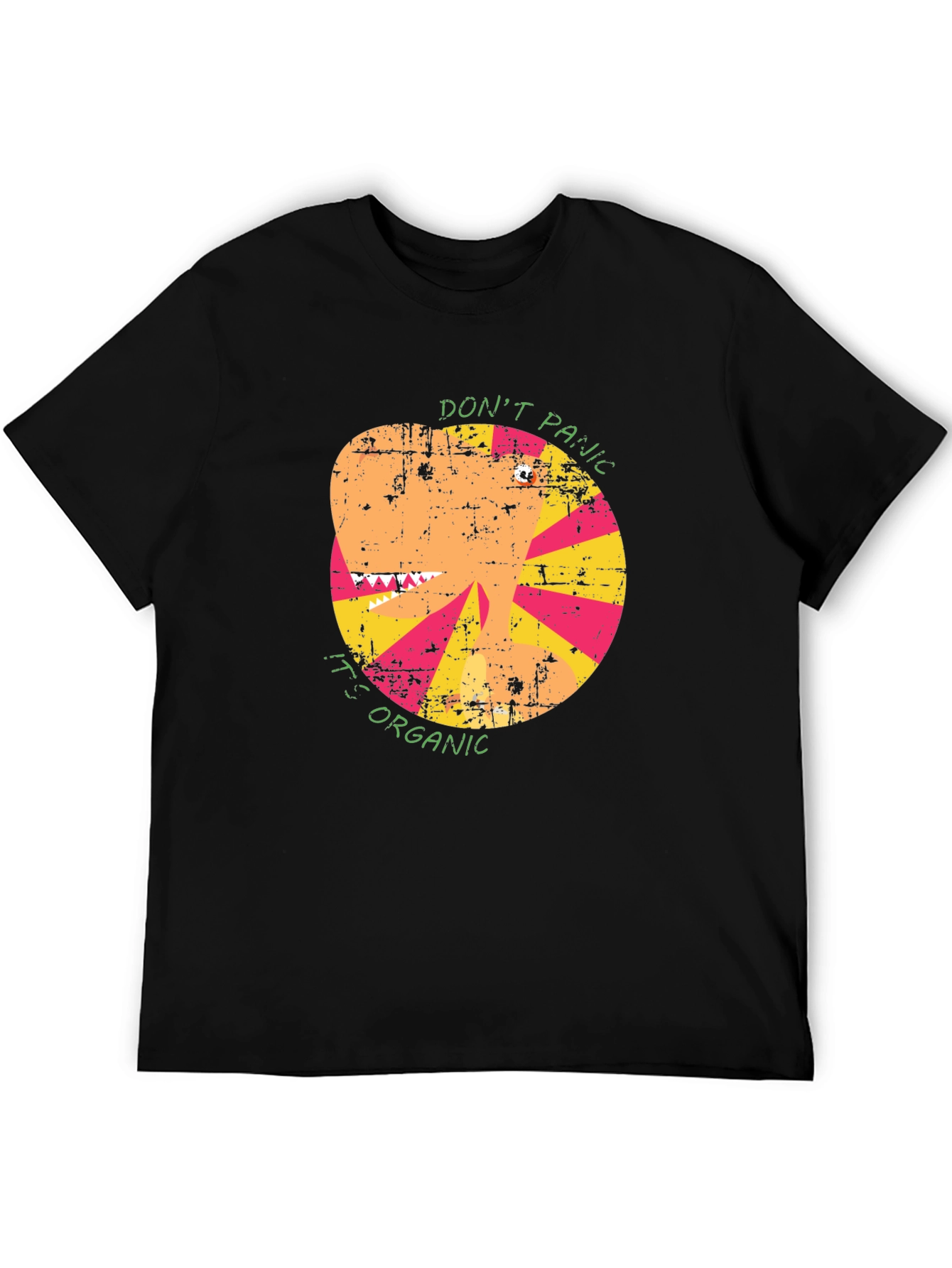 Organic Funny T-Shirt: Dont Panic!