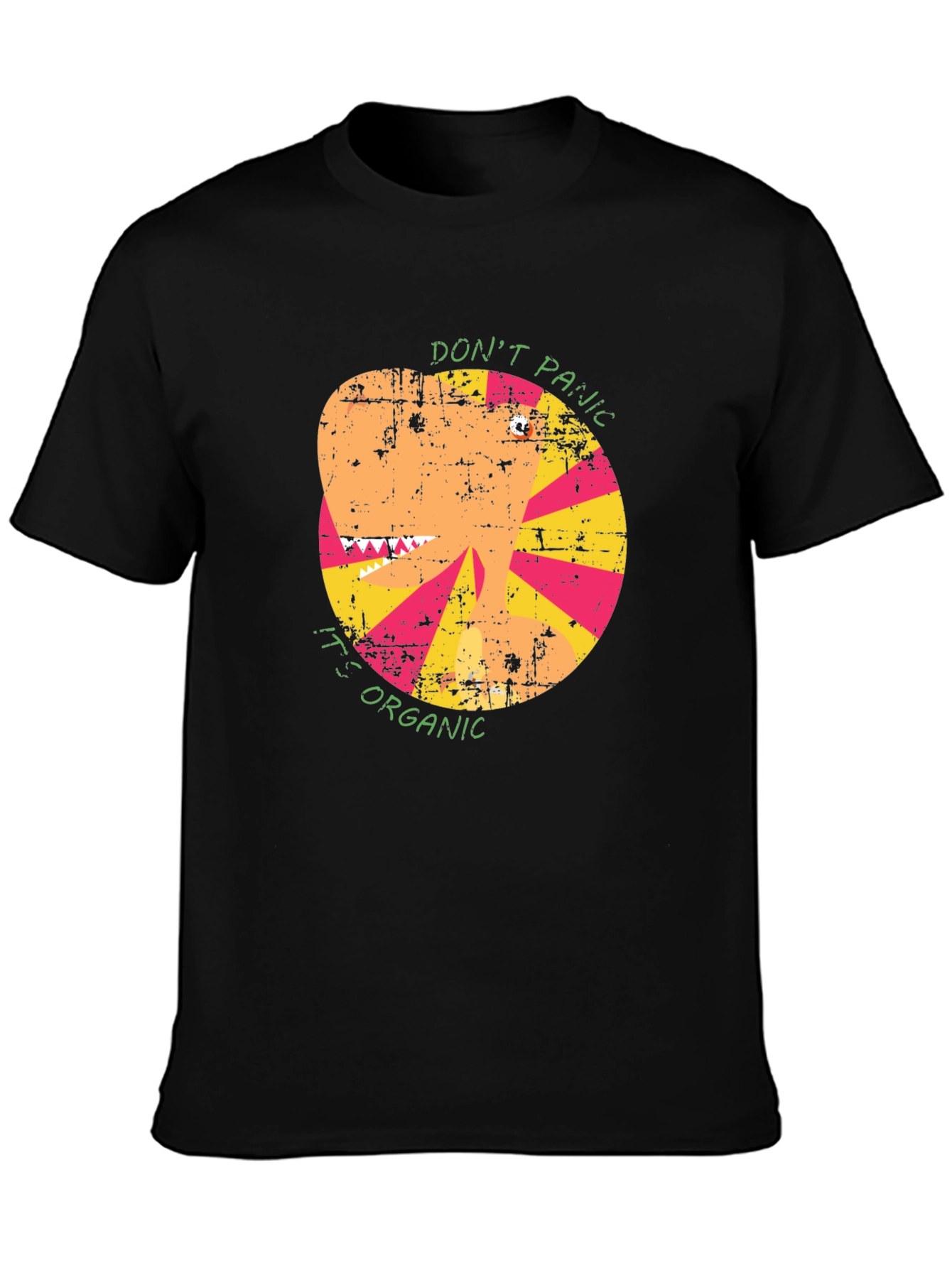 Organic Funny T-Shirt: Dont Panic!