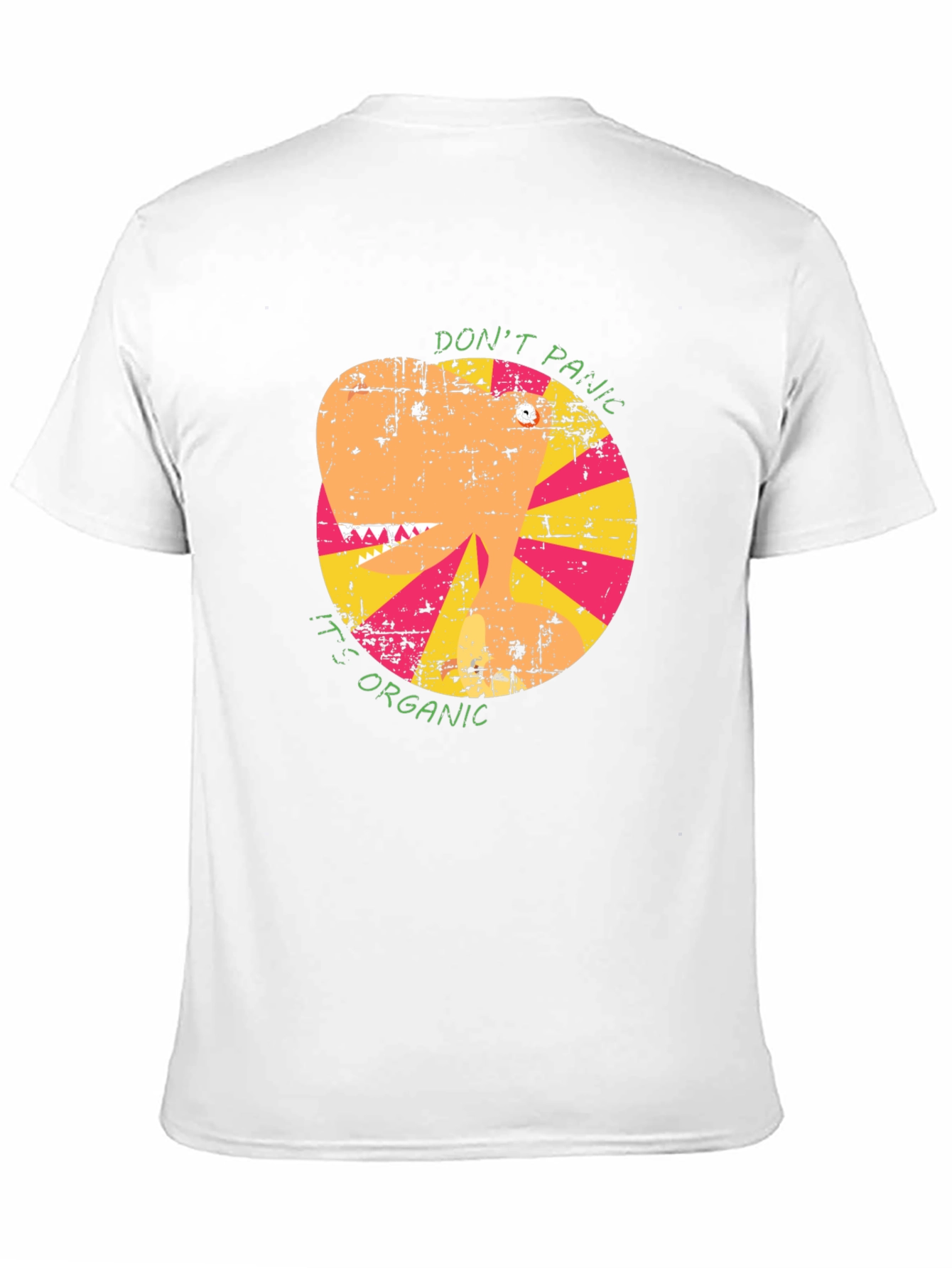 Organic Funny T-Shirt: Dont Panic!