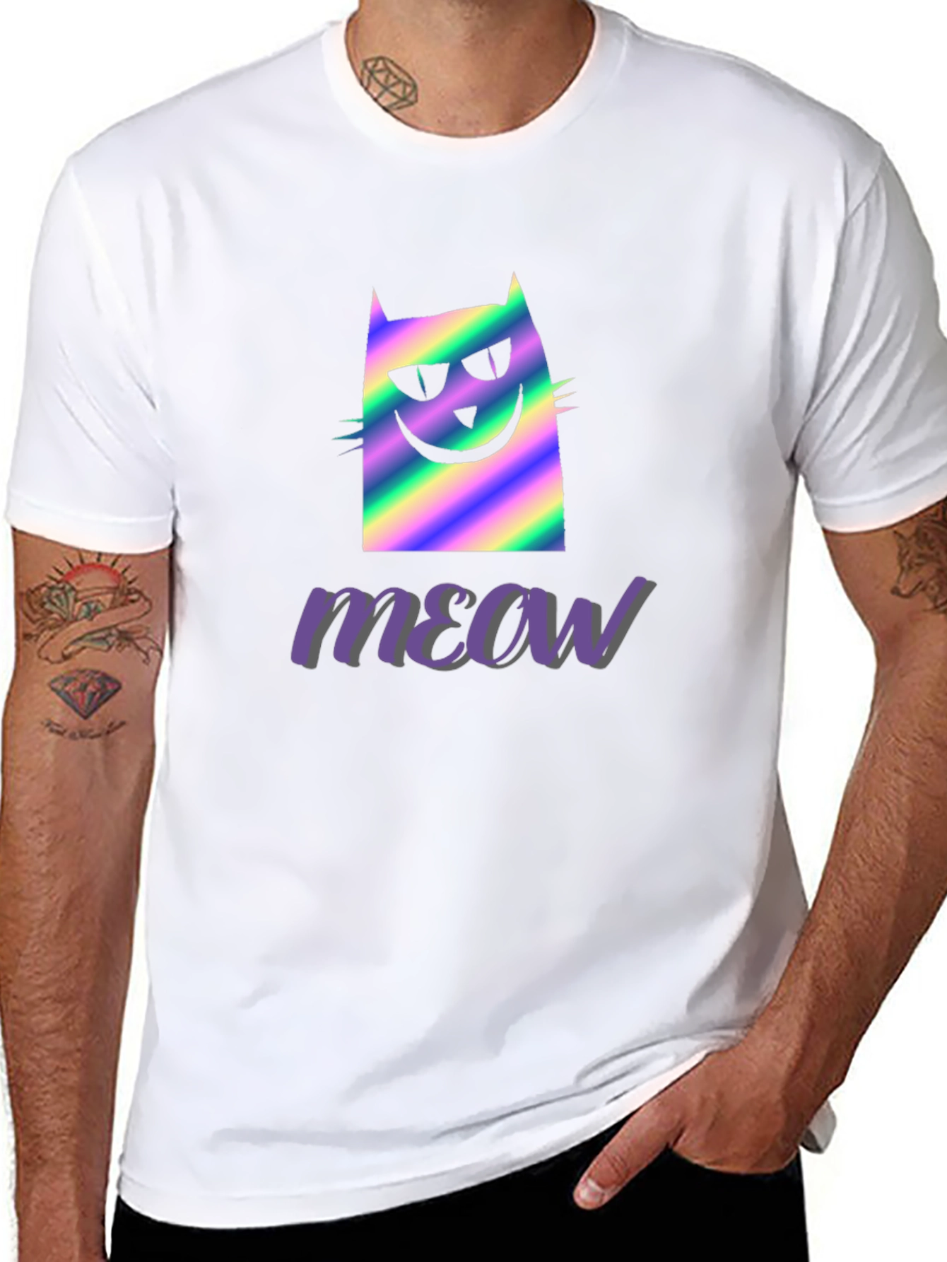 Cool Cat Meow T-Shirt