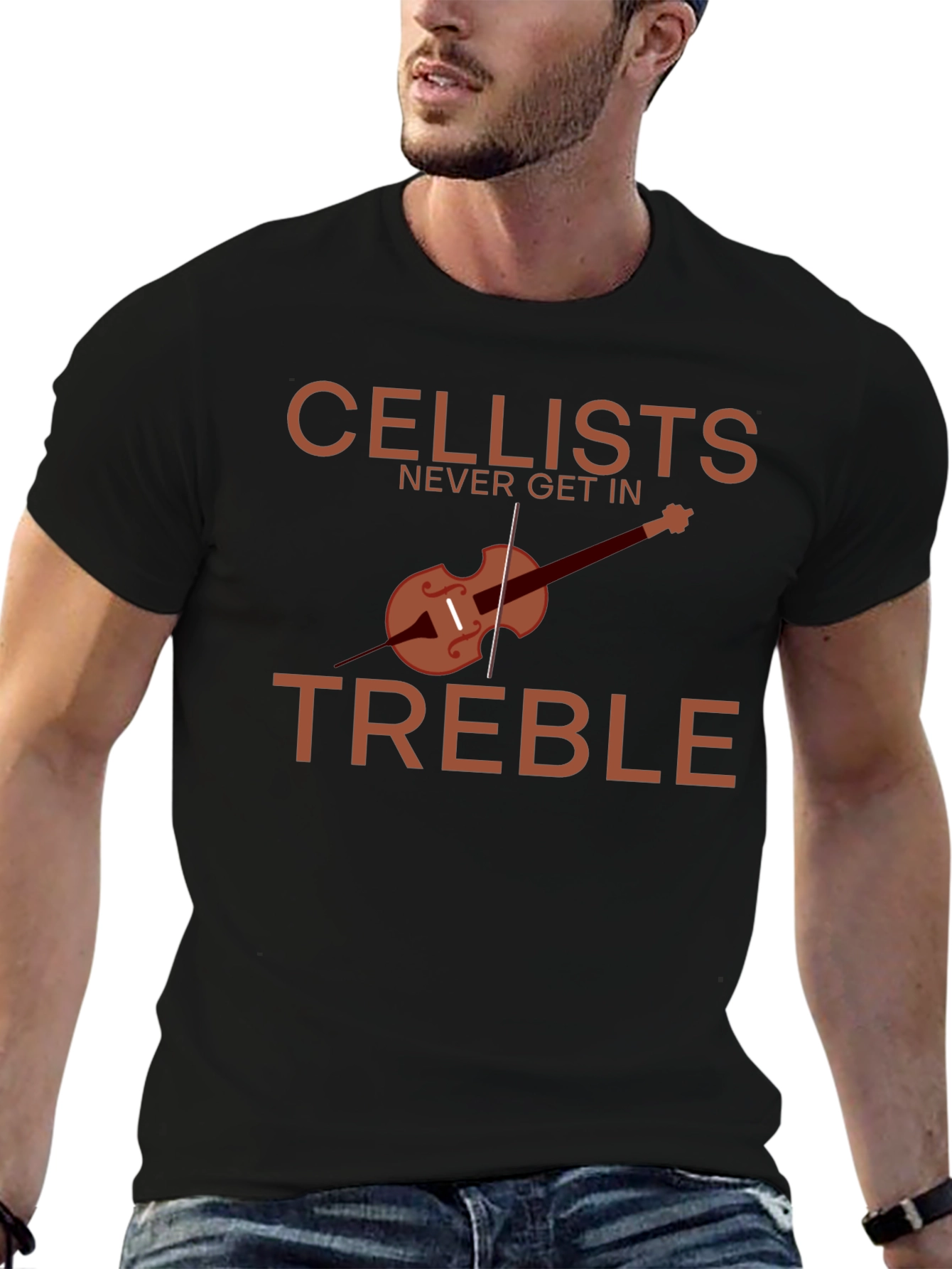 Cellists Never Get in Treble T-Shirt