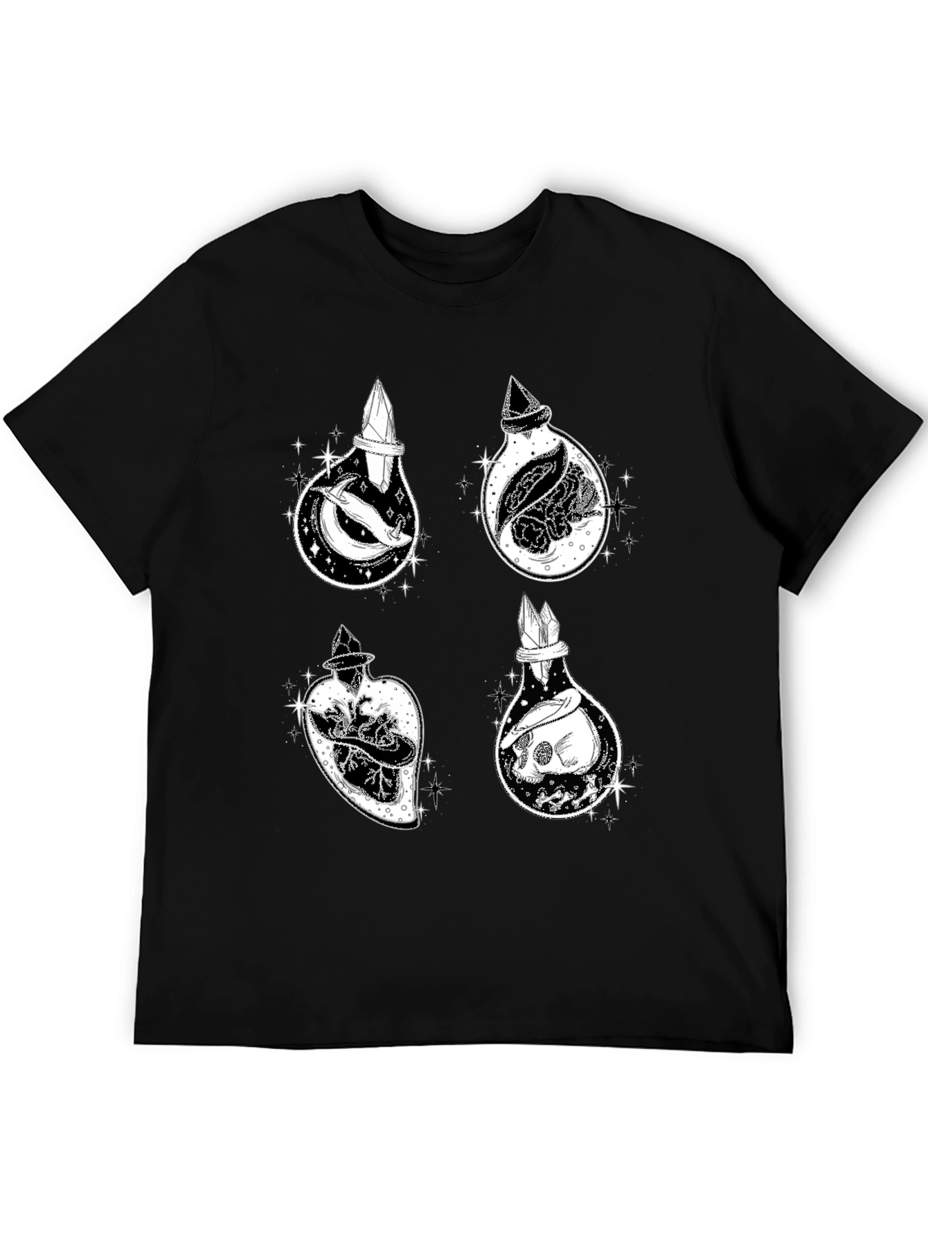 Potion Bottle Print T-Shirt