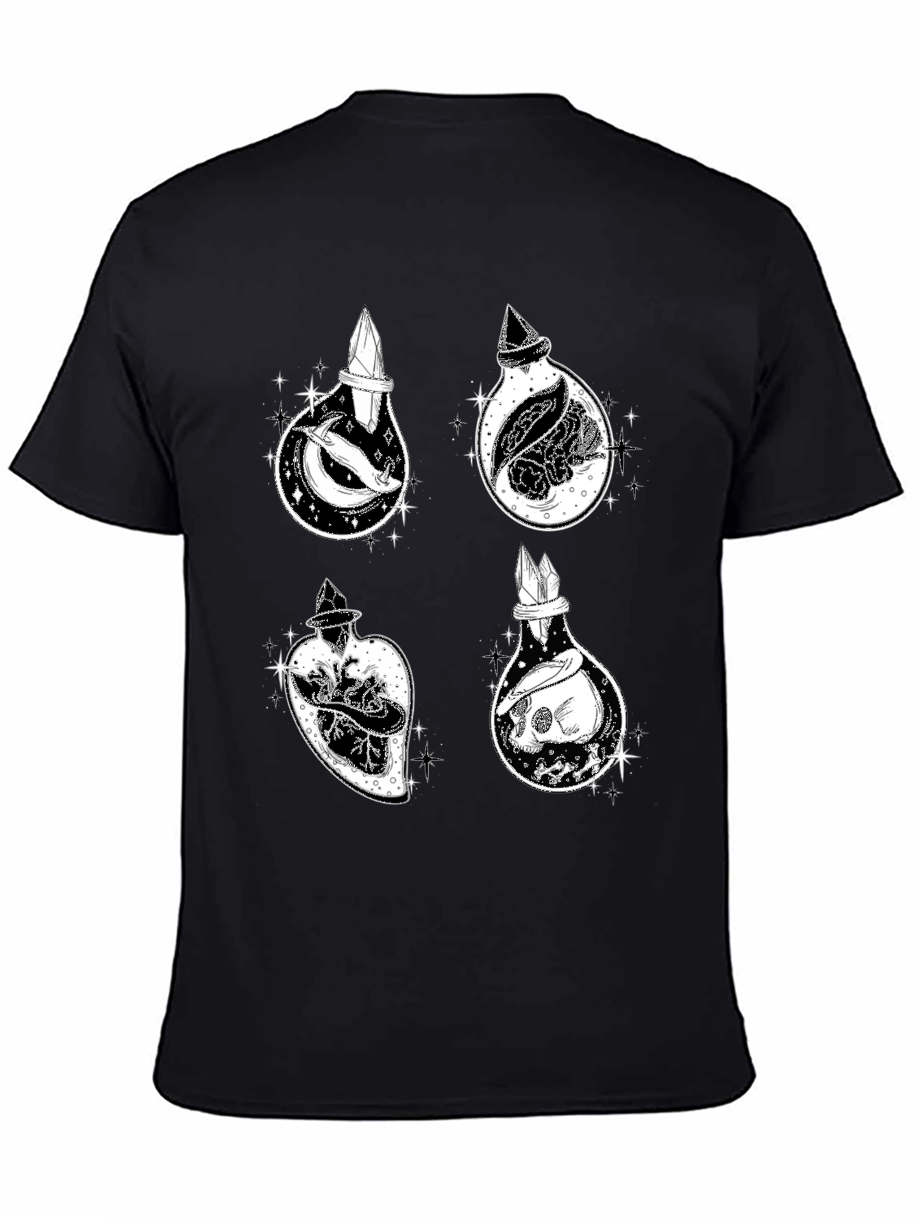 Potion Bottle Print T-Shirt