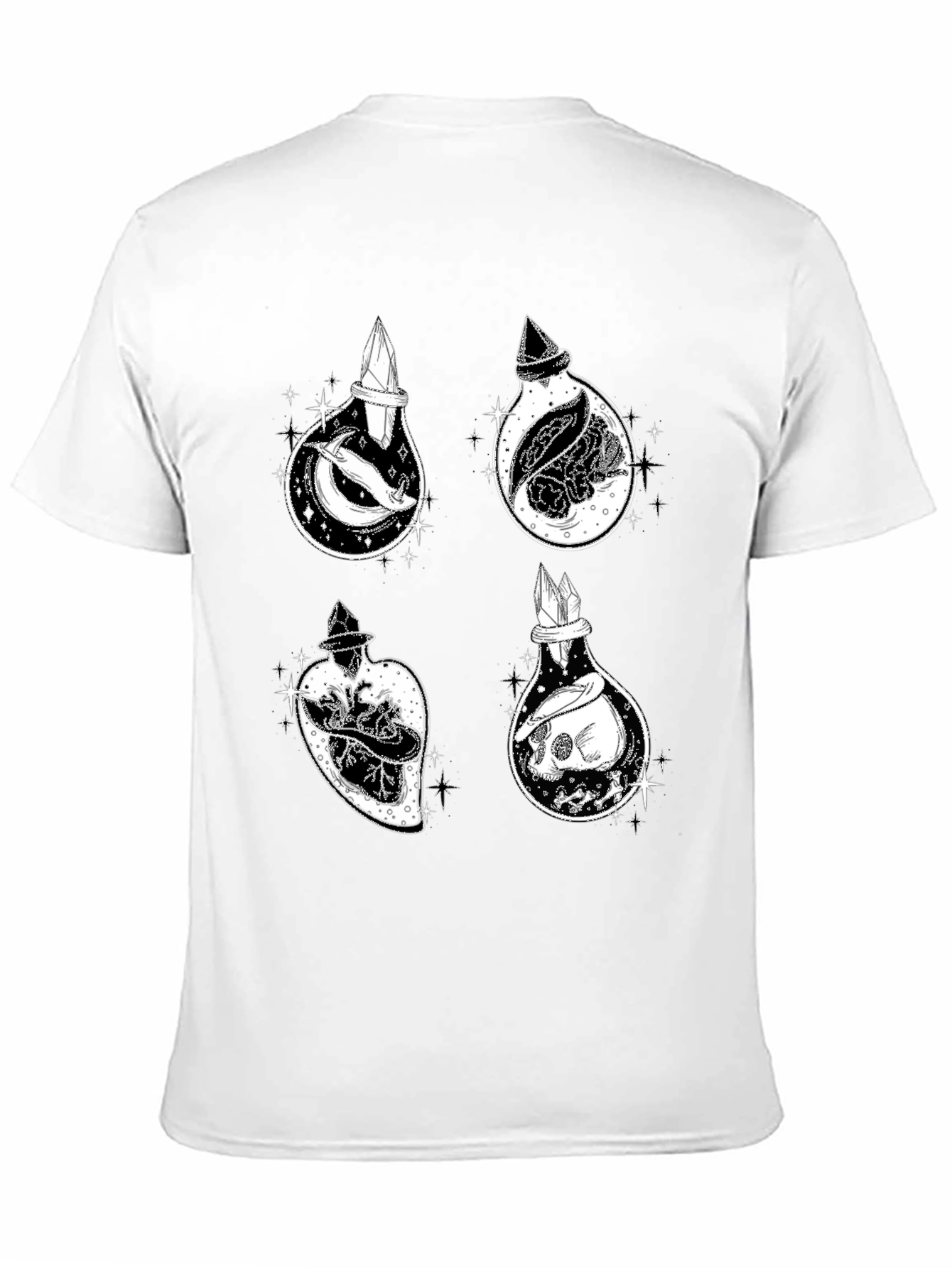 Potion Bottle Print T-Shirt
