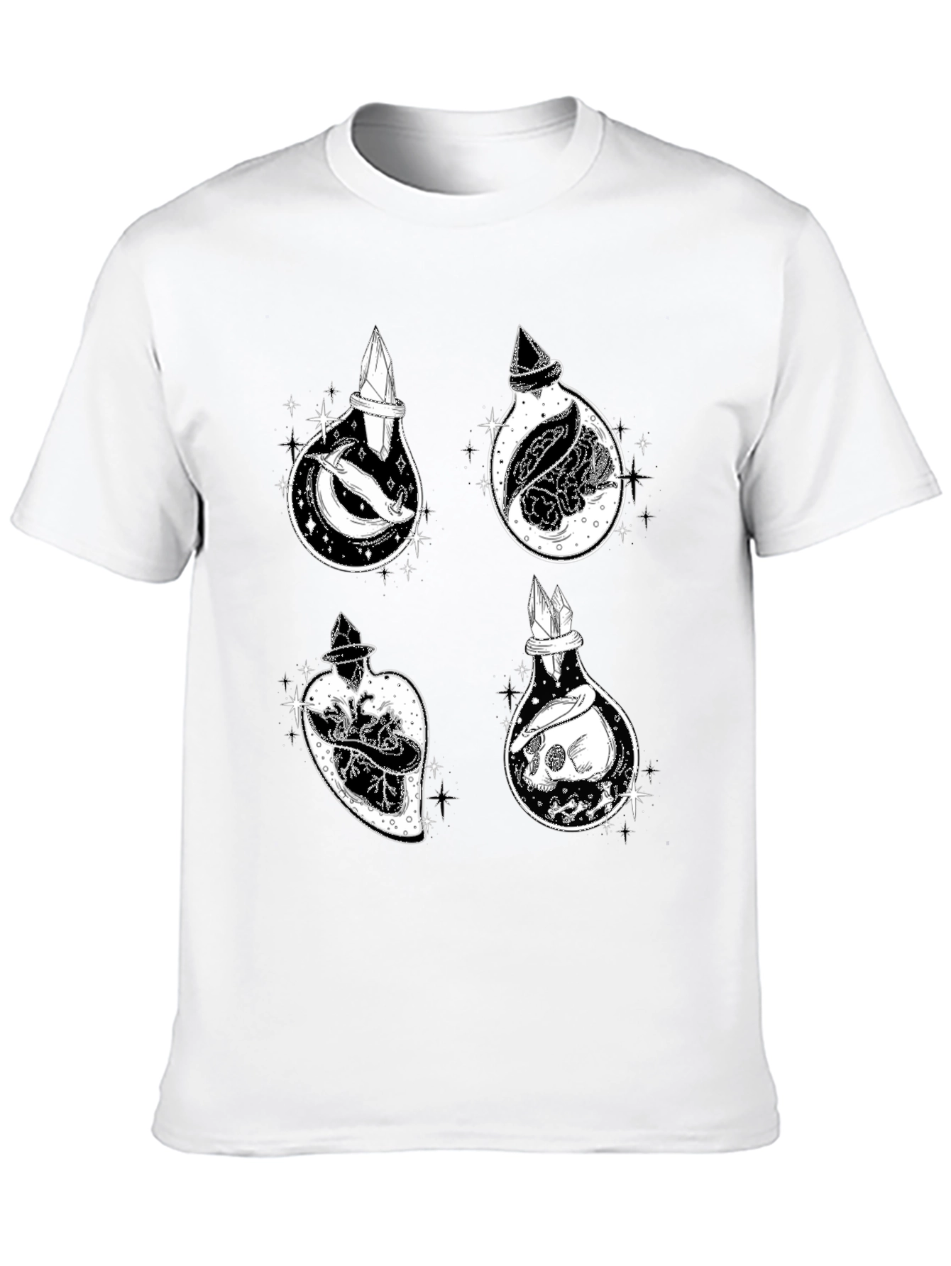 Potion Bottle Print T-Shirt