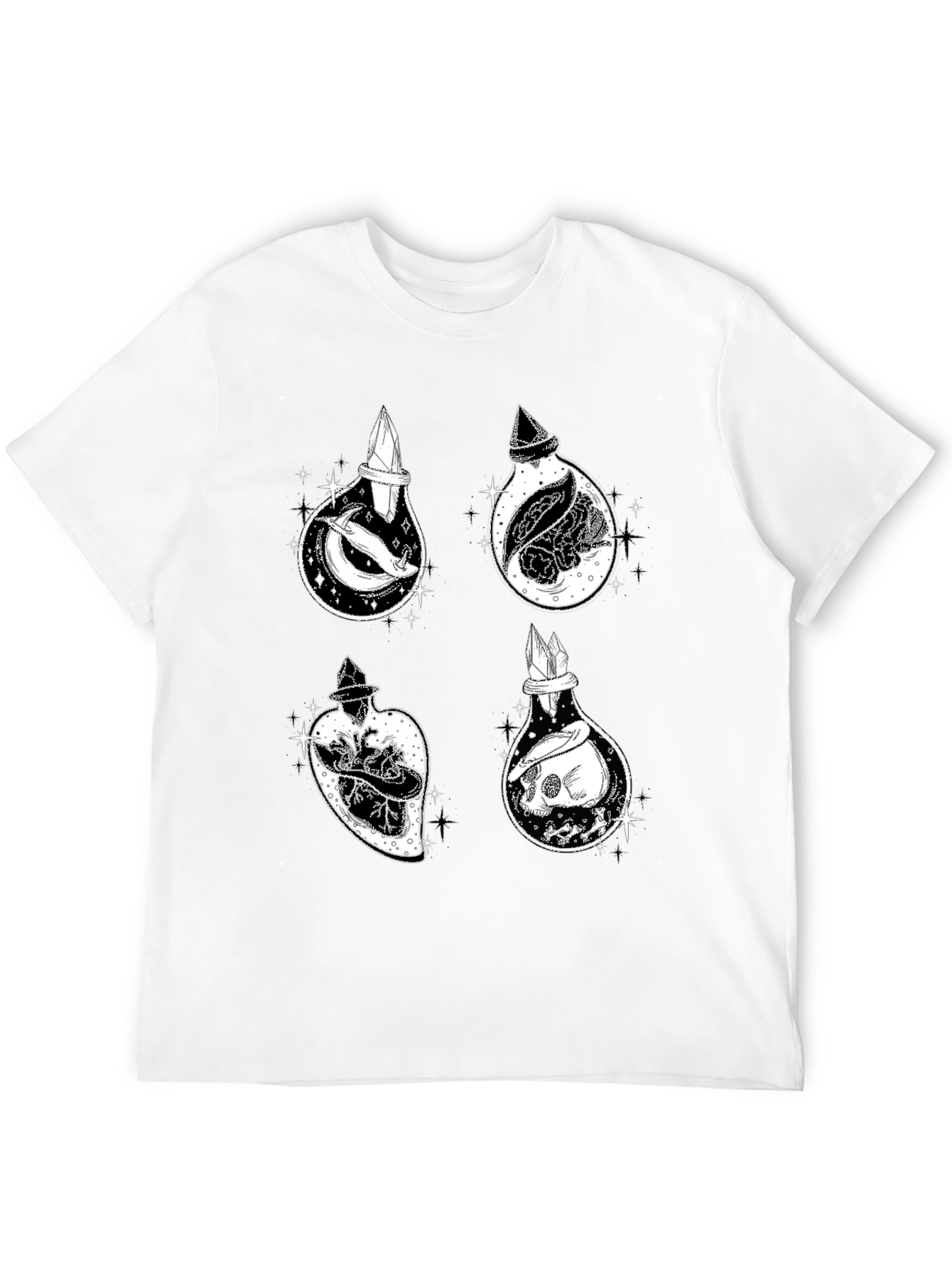 Potion Bottle Print T-Shirt
