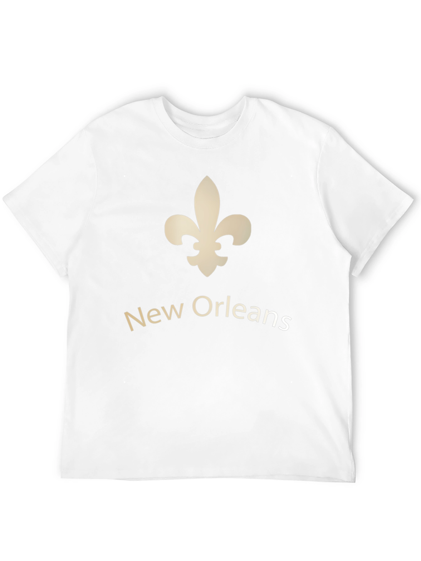New Orleans Fleur-de-lis Black T-Shirt