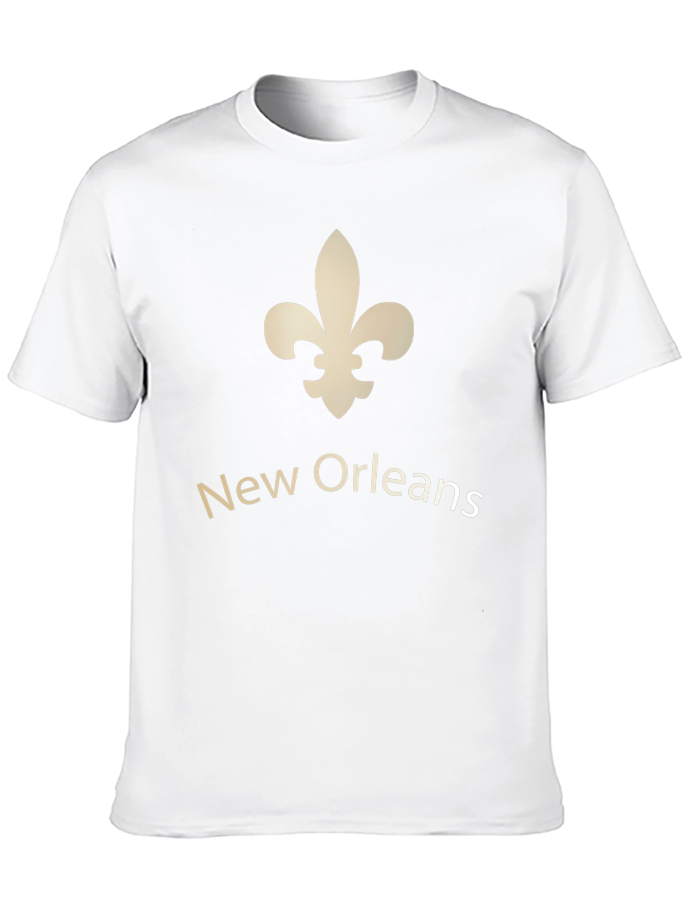 New Orleans Fleur-de-lis Black T-Shirt