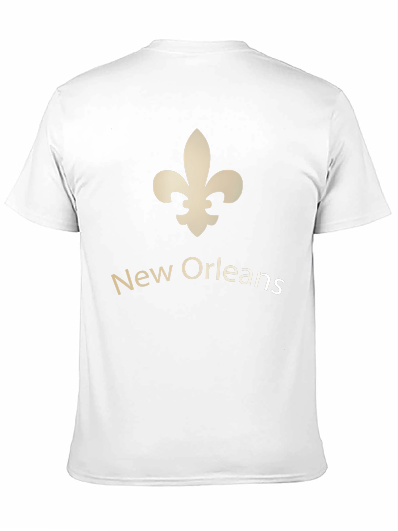 New Orleans Fleur-de-lis Black T-Shirt