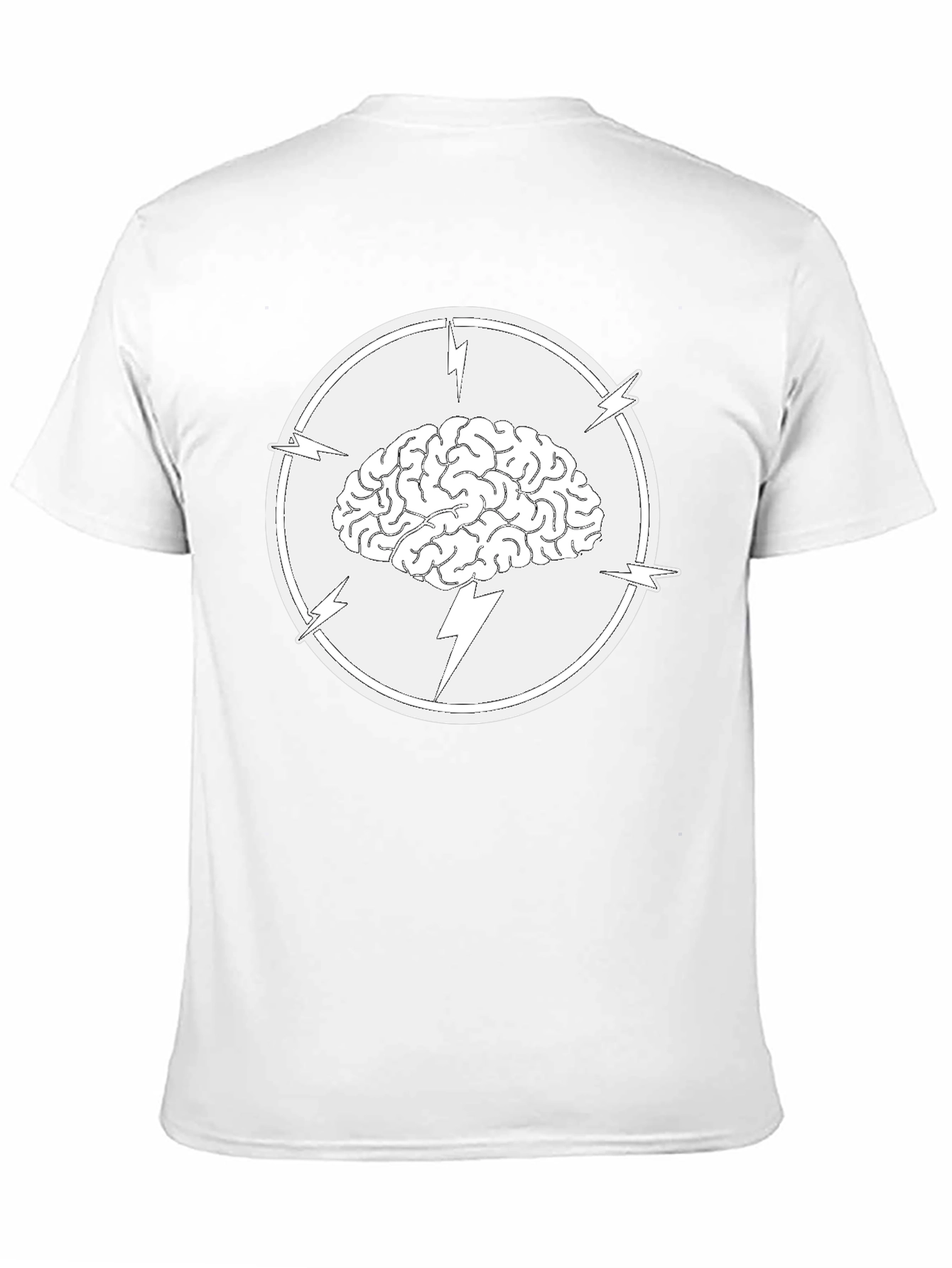 Brain Power T-Shirt - Electrifying Mind Tee