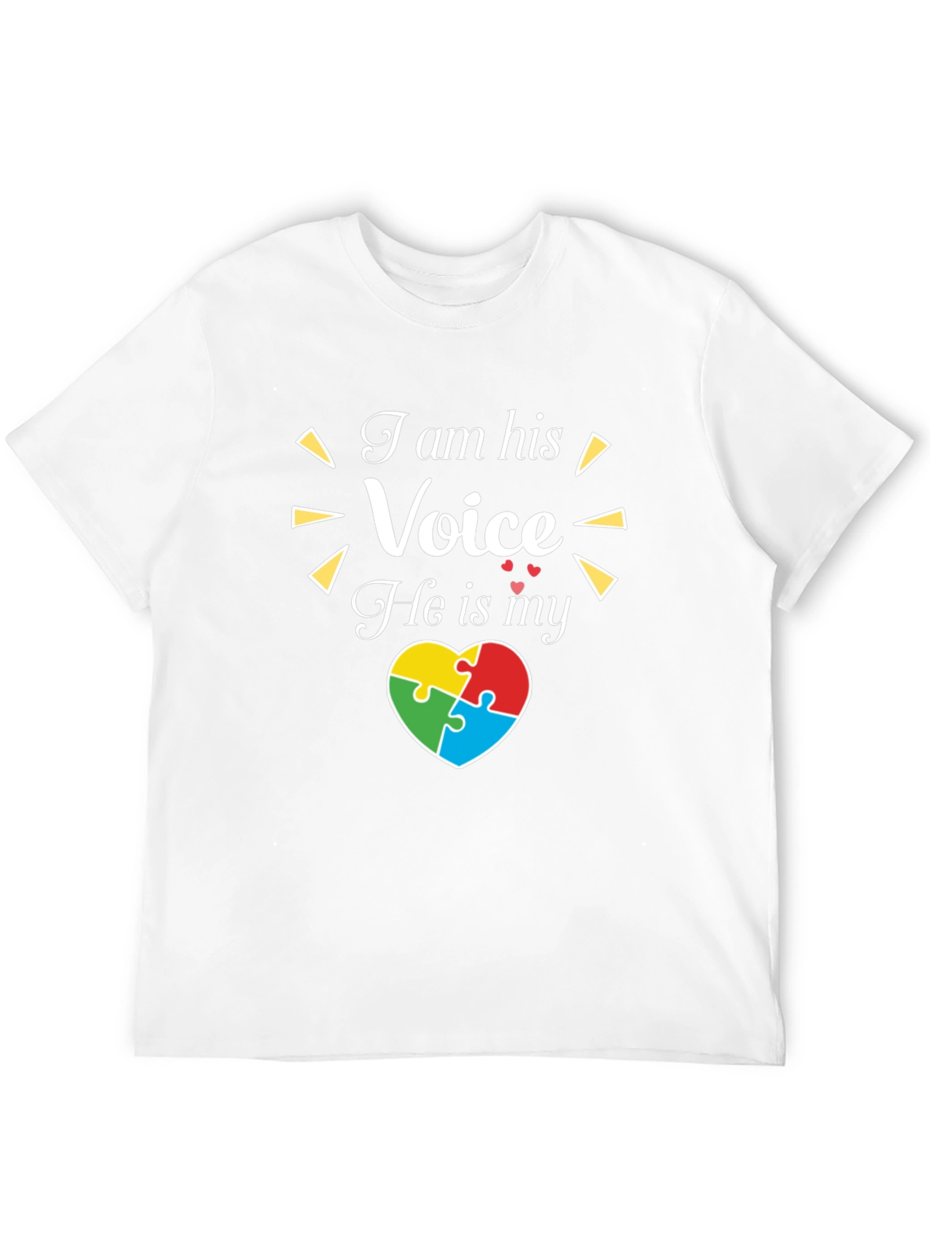 I am His Voice Autism Awareness T-Shirt