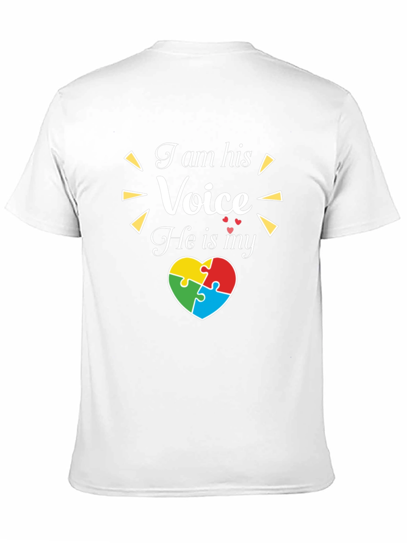 I am His Voice Autism Awareness T-Shirt