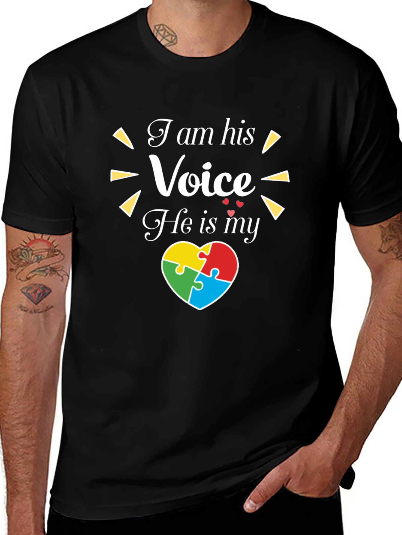 I am His Voice Autism Awareness T-Shirt