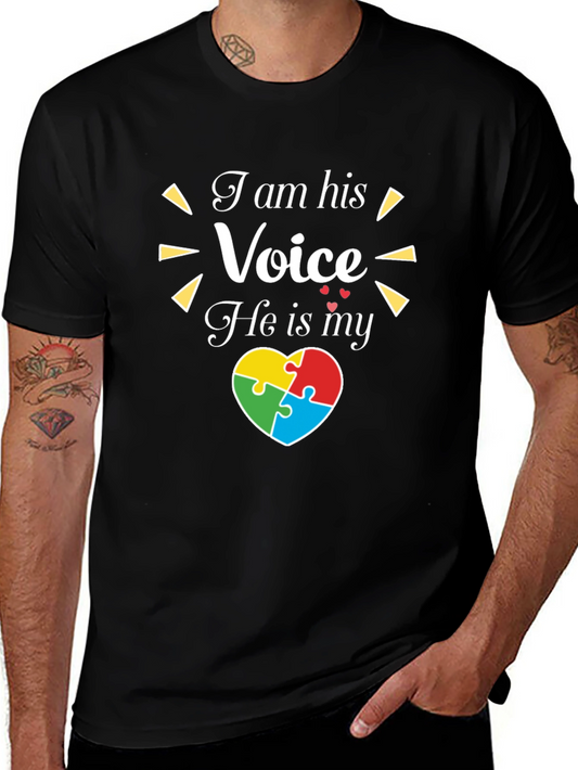 I am His Voice Autism Awareness T-Shirt