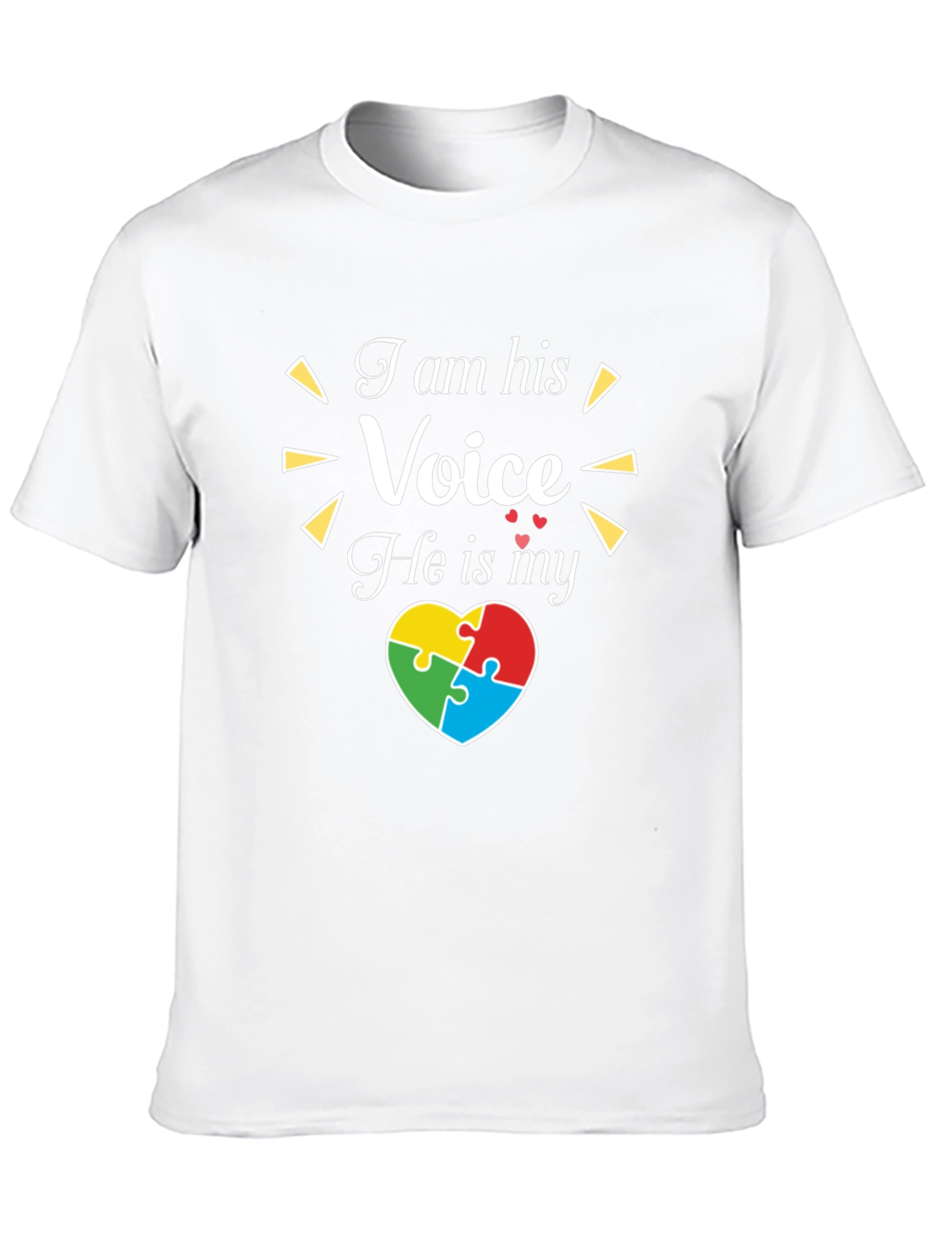 I am His Voice Autism Awareness T-Shirt
