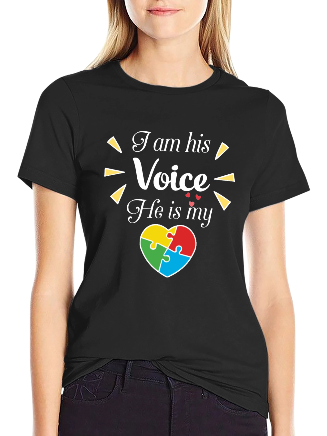 I am His Voice Autism Awareness T-Shirt